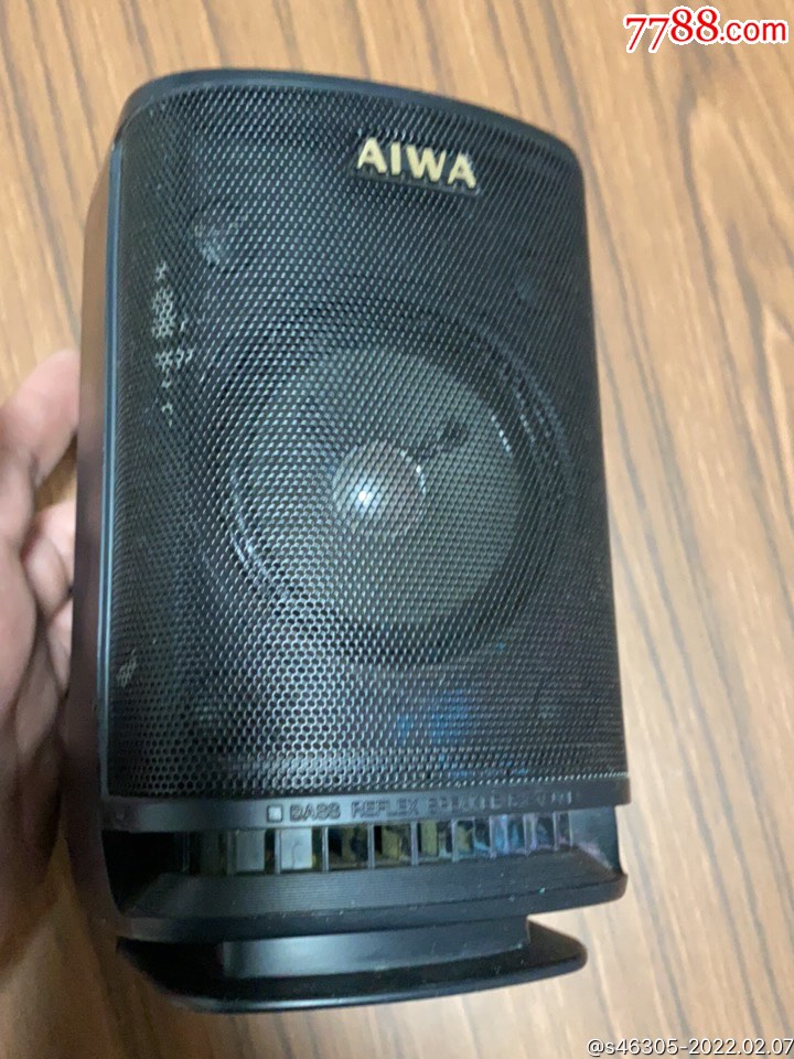 爱华小音箱一个sc-a70怀旧音响日本制造aiwa大标未测试-价格:80元-au2