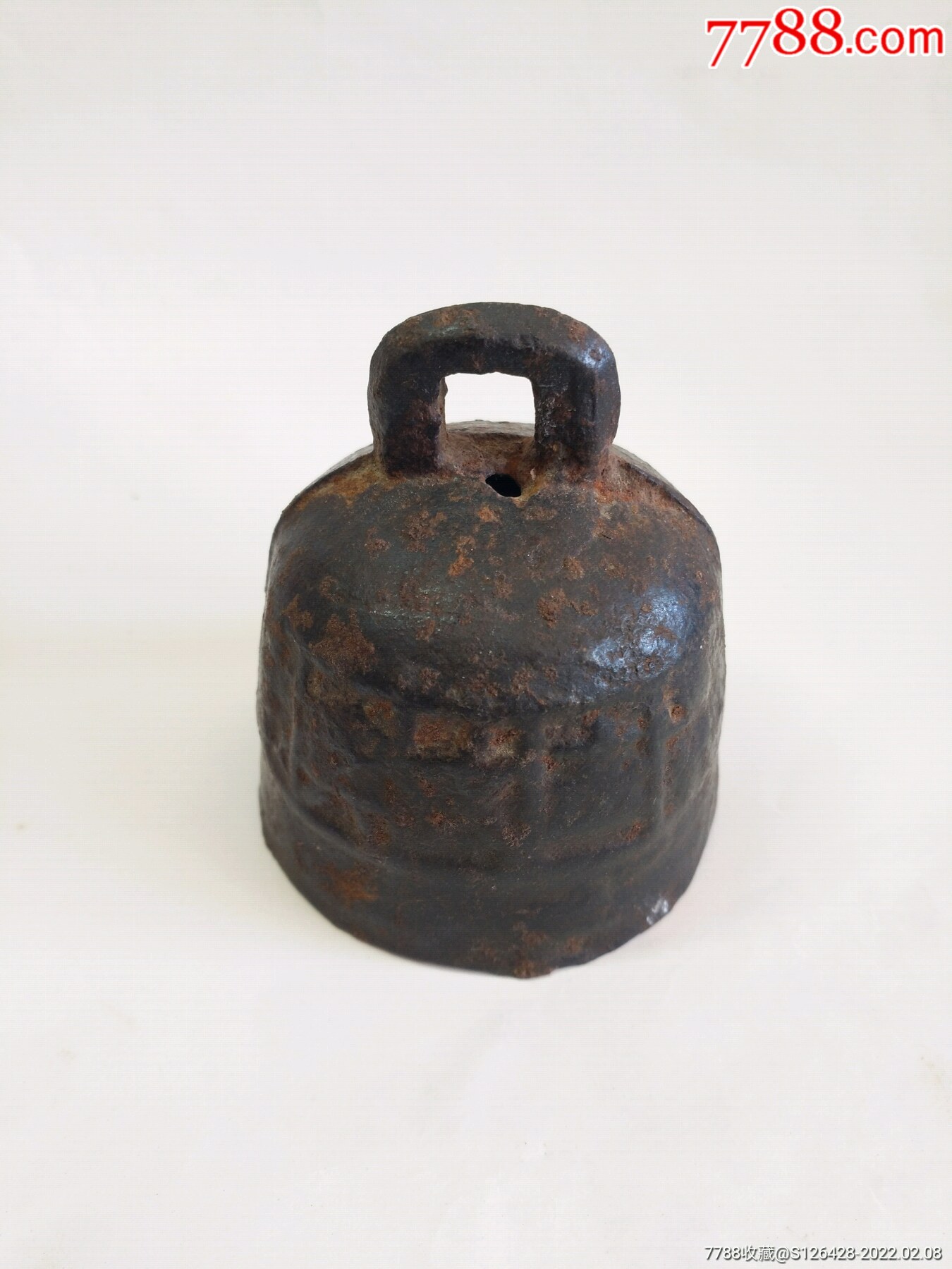 明代带铭文的铁铃铛