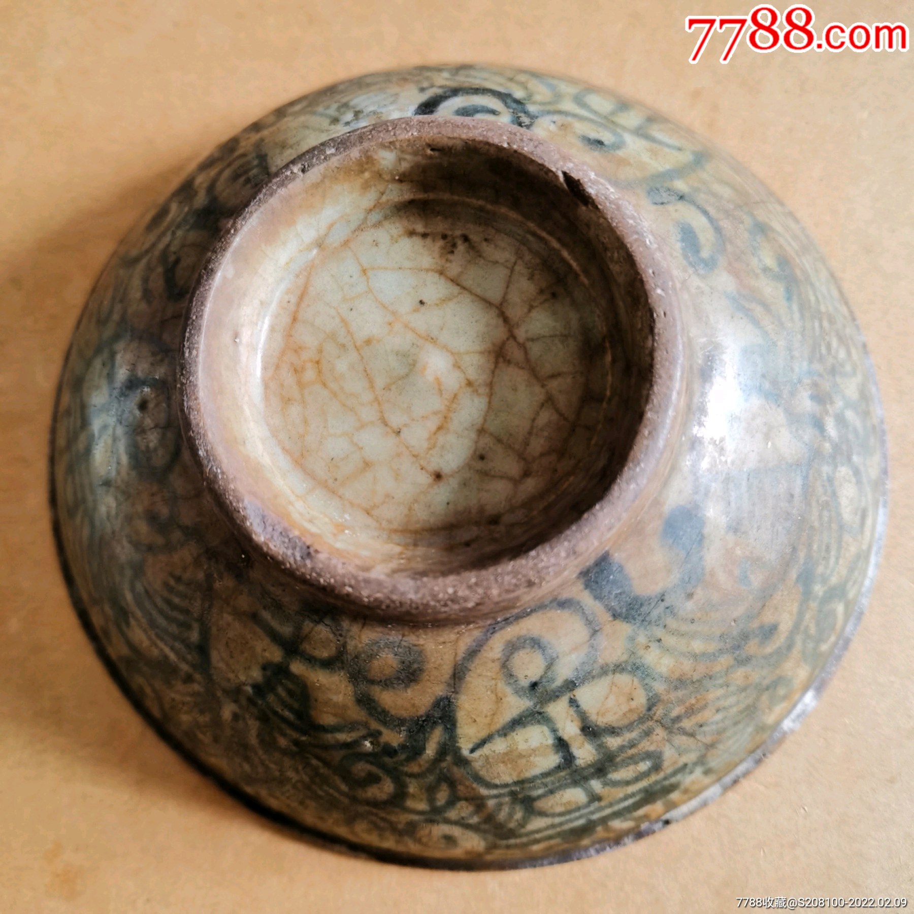 清代青花碗-价格:1元-au29166544-青花瓷 -加价-7788收藏__收藏热线
