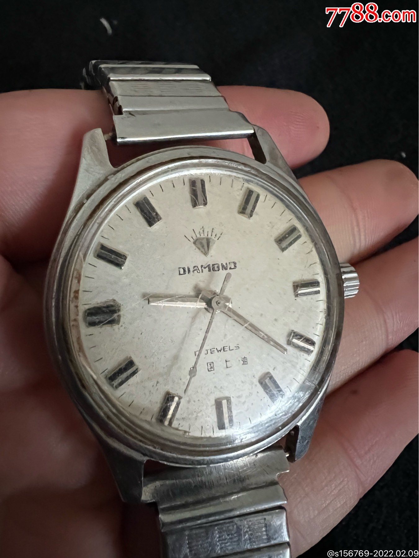 钻石手动机械表_手表/腕表_虚无之境【7788收藏__收藏热线】