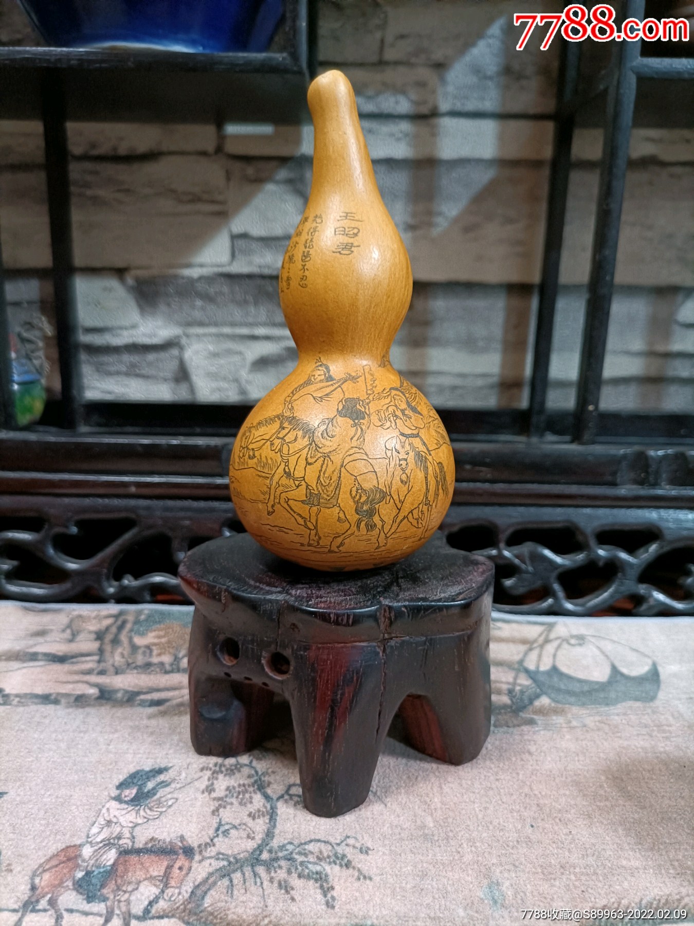 针刺葫芦摆件
