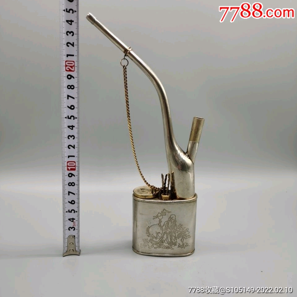 银器水烟袋古玩_价格150元【淘古园】_第1张