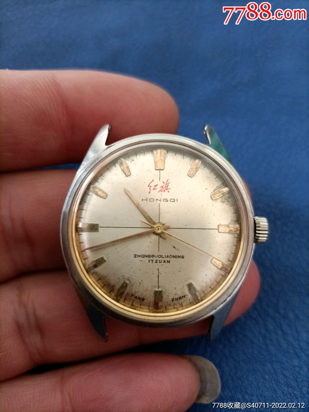 红旗红字金针金刻度