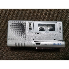 爱华aiwa袖珍磁带采访录音机tpm370