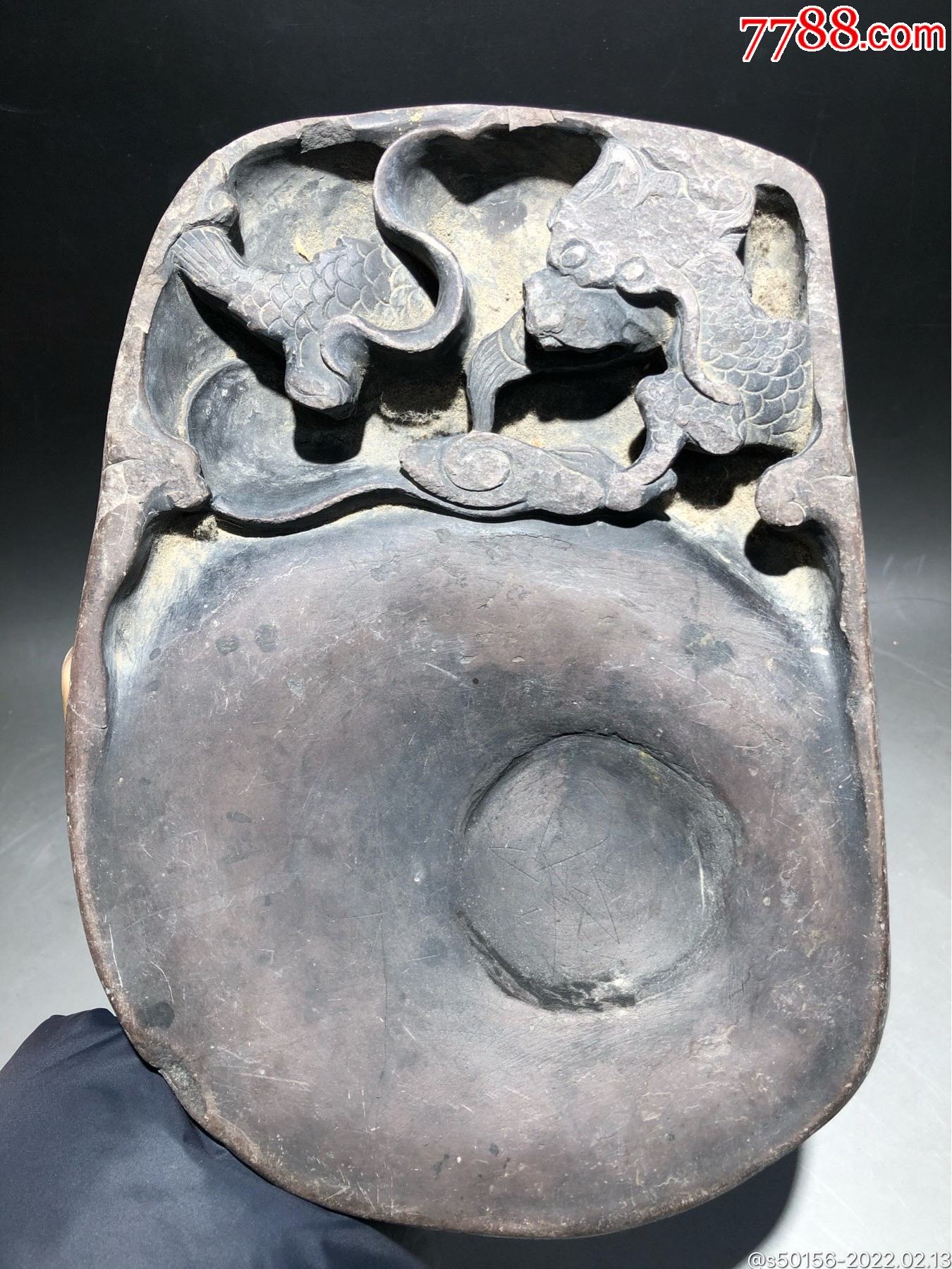 超大龙纹砚-其他砚台-7788陶瓷