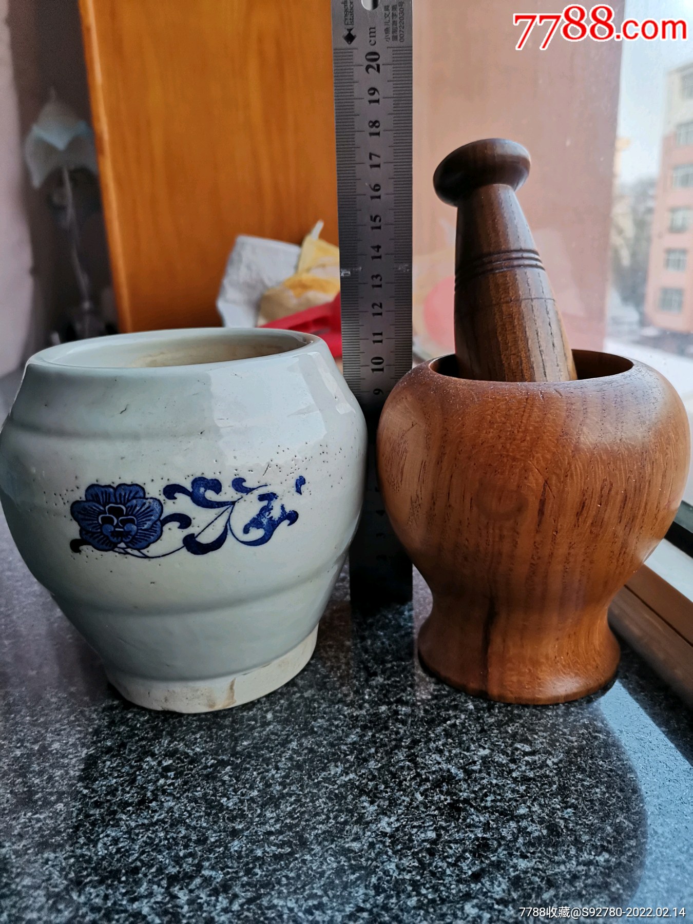 精品捣蒜缸2个
