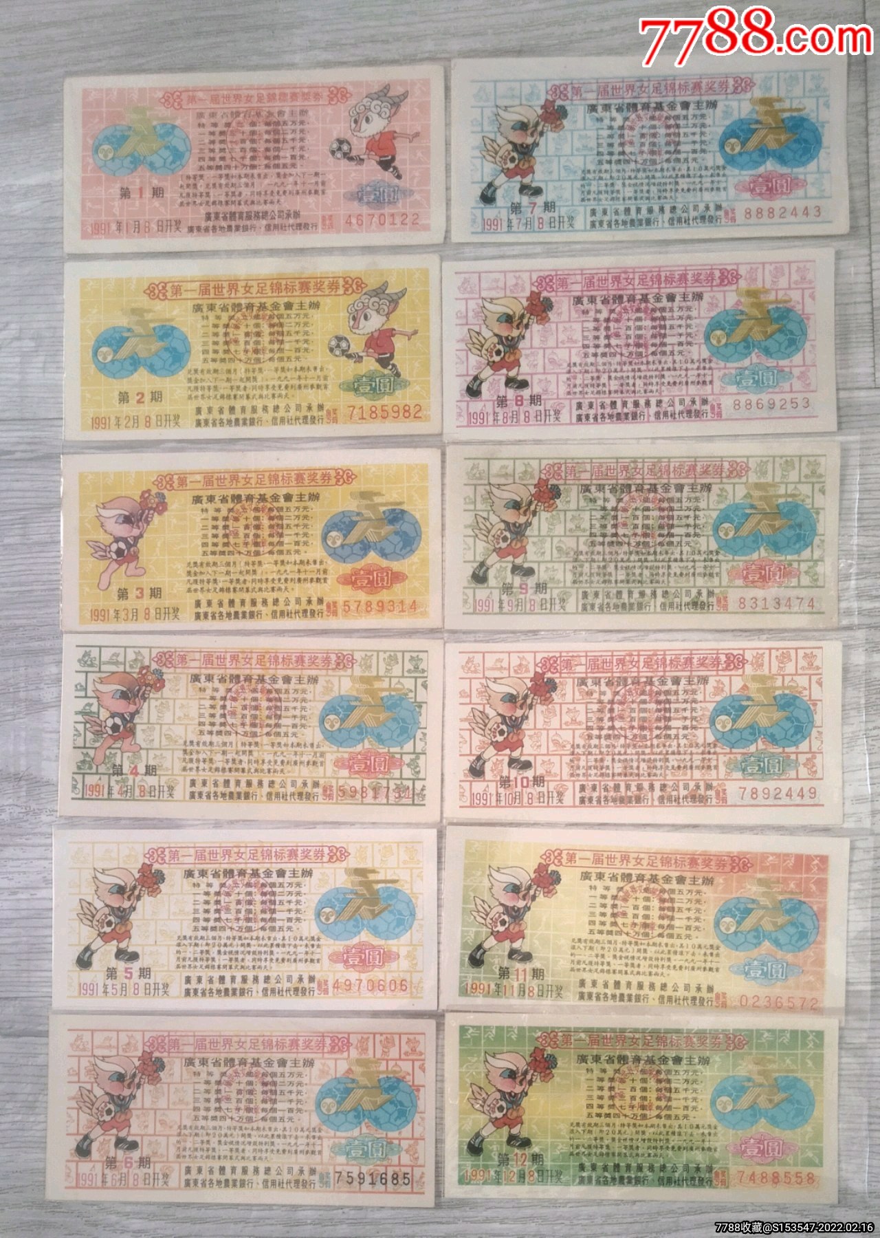 广东女足奖券12全