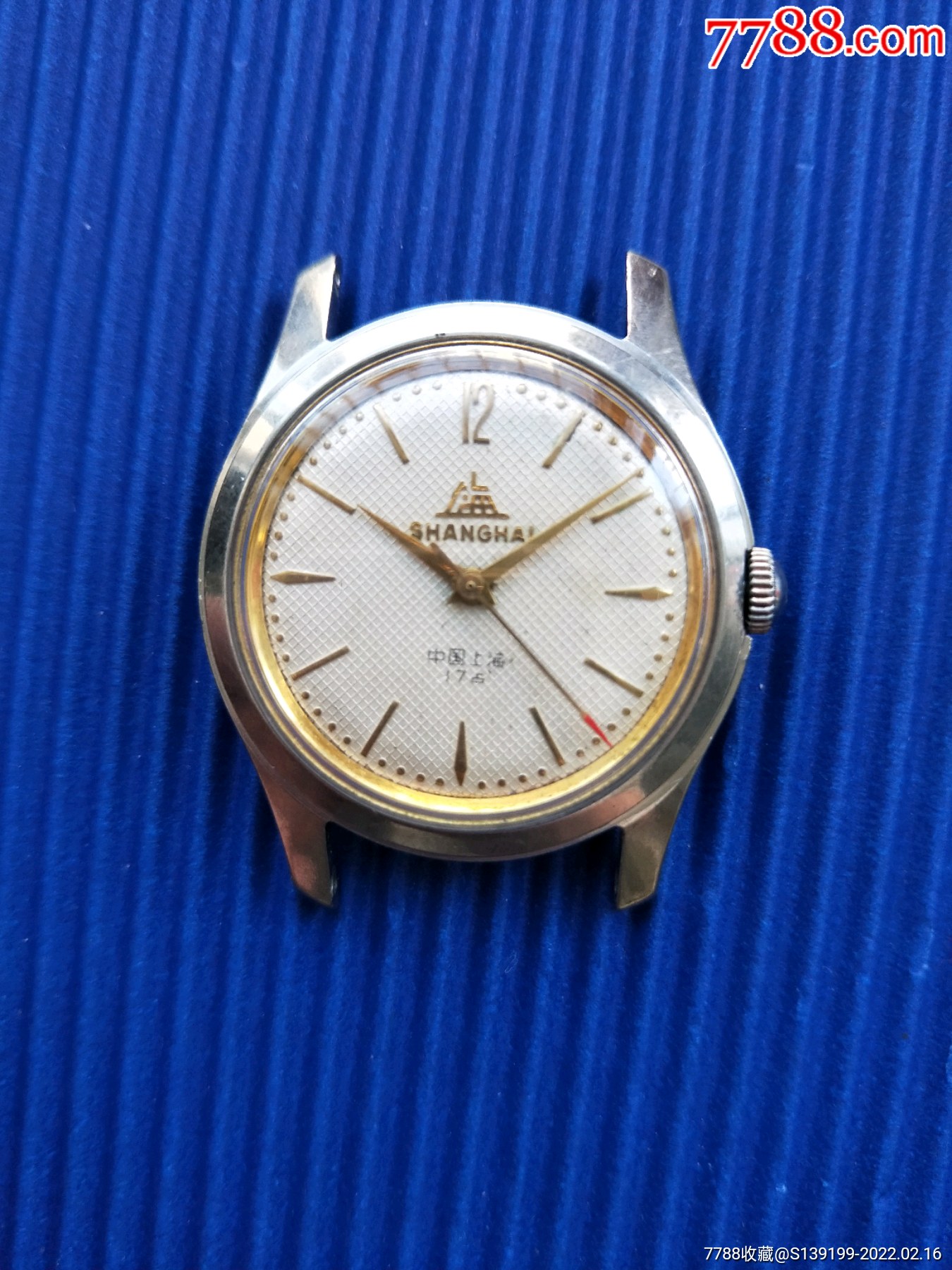 金针金刻度布纹面上海581-价格:573元-au29234849-手表/腕表 -加价