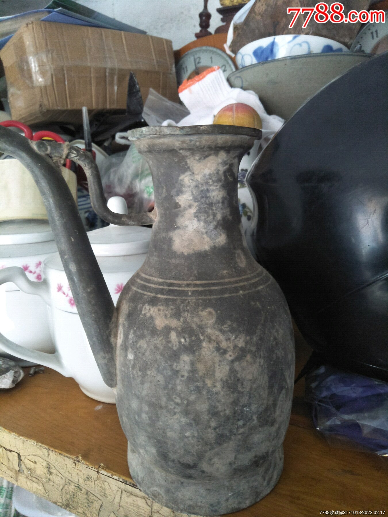 清代锡酒壶_价格60元_第1张