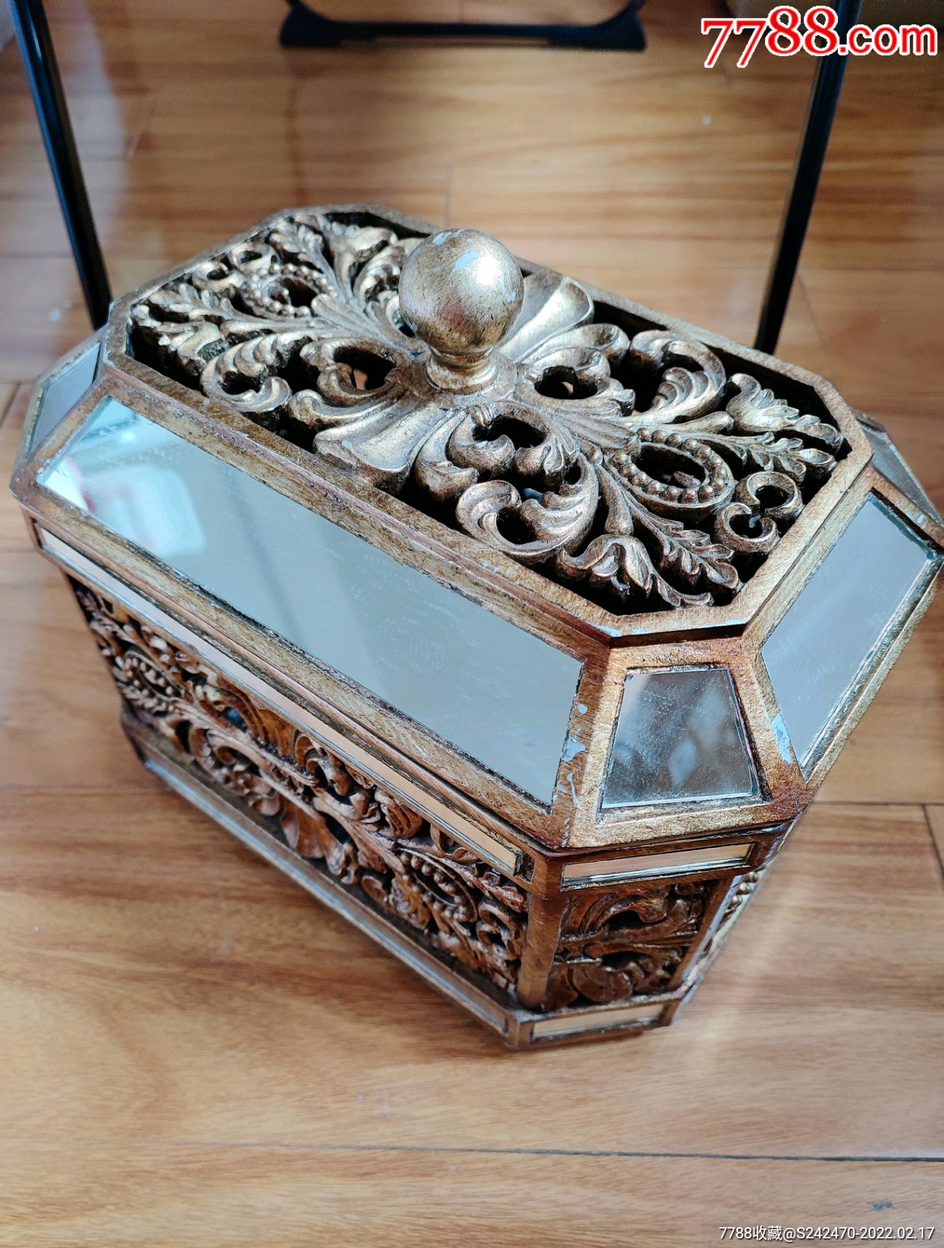 国外回流vintage盒子古董盒收纳盒-旧盒子-7788田村卡收藏