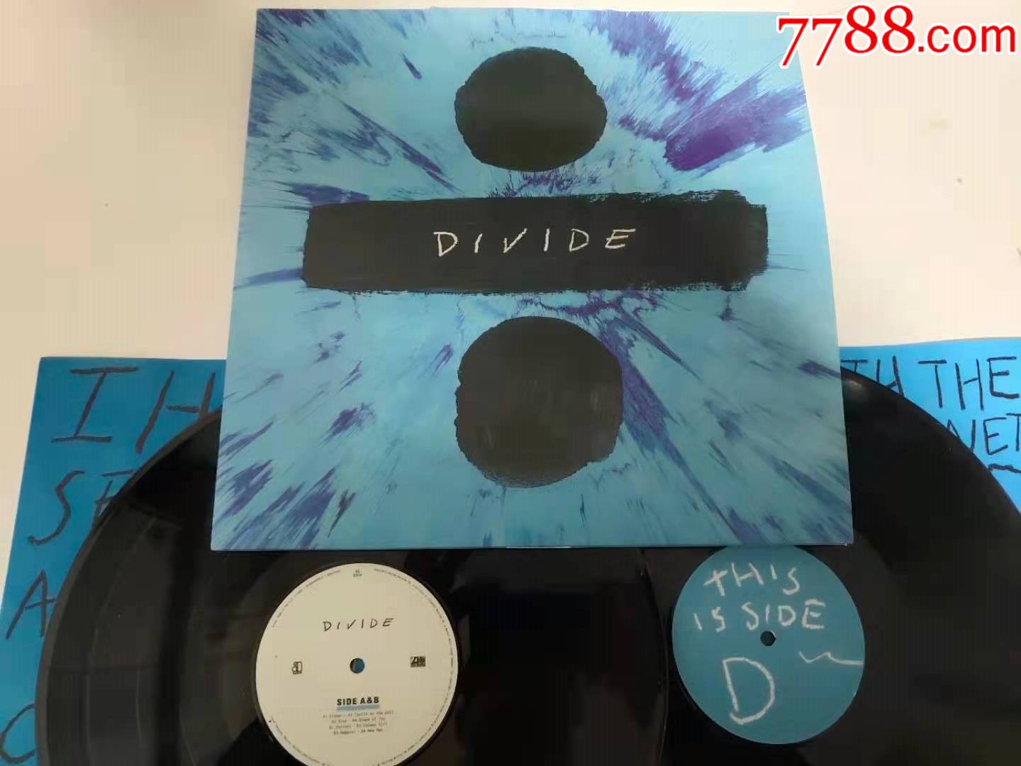 黄老板艾德希兰edsheerandivide黑胶唱片2lp