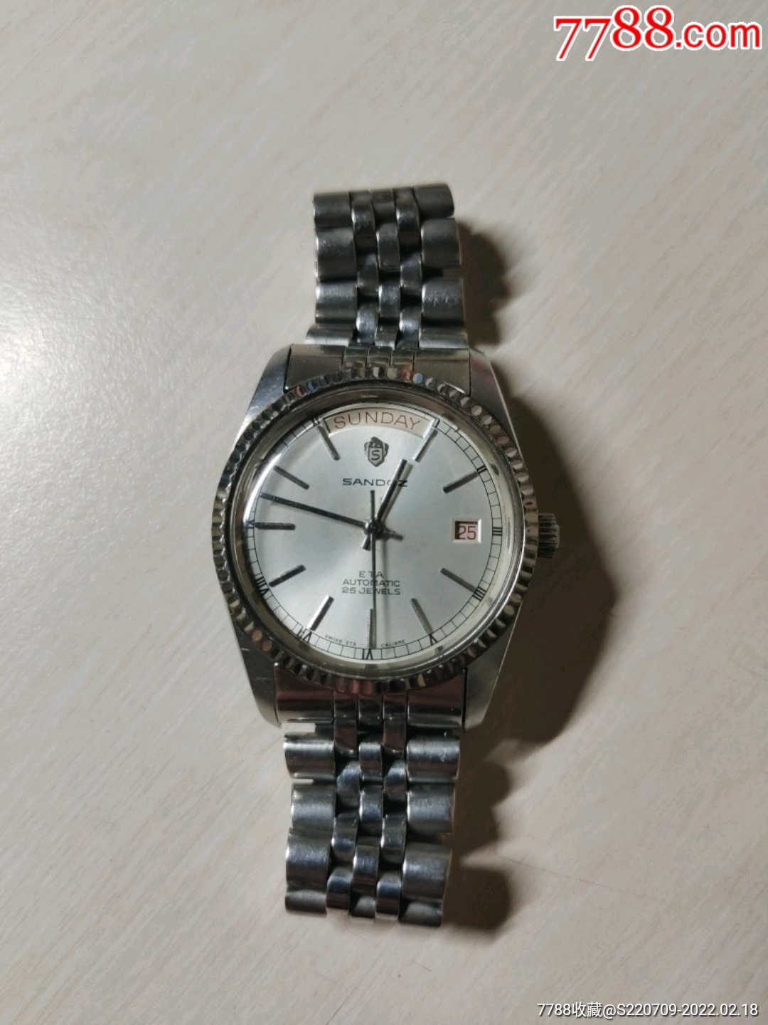 瑞士山度士自动机械表_价格40元_第1张