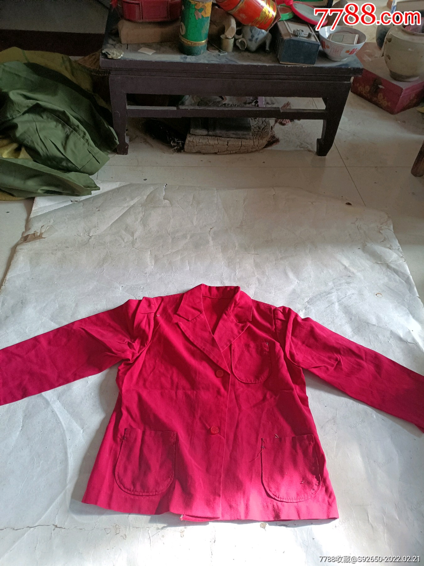 老式红背心￥108品99怀旧老式灰布裤￥108品99怀旧老蓝布绒裤