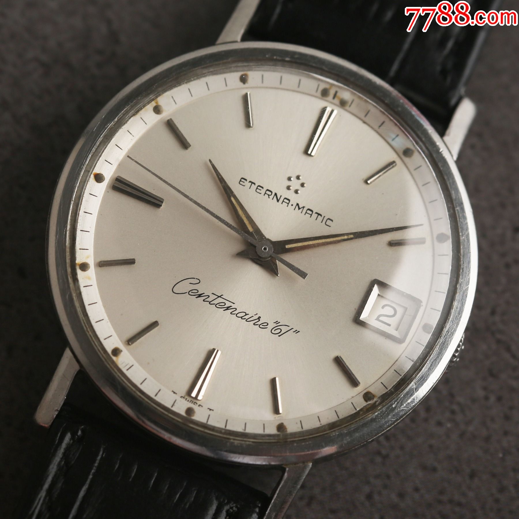 瑞士绮年华古董表eta鼻祖高级五星上将centenaire61概念