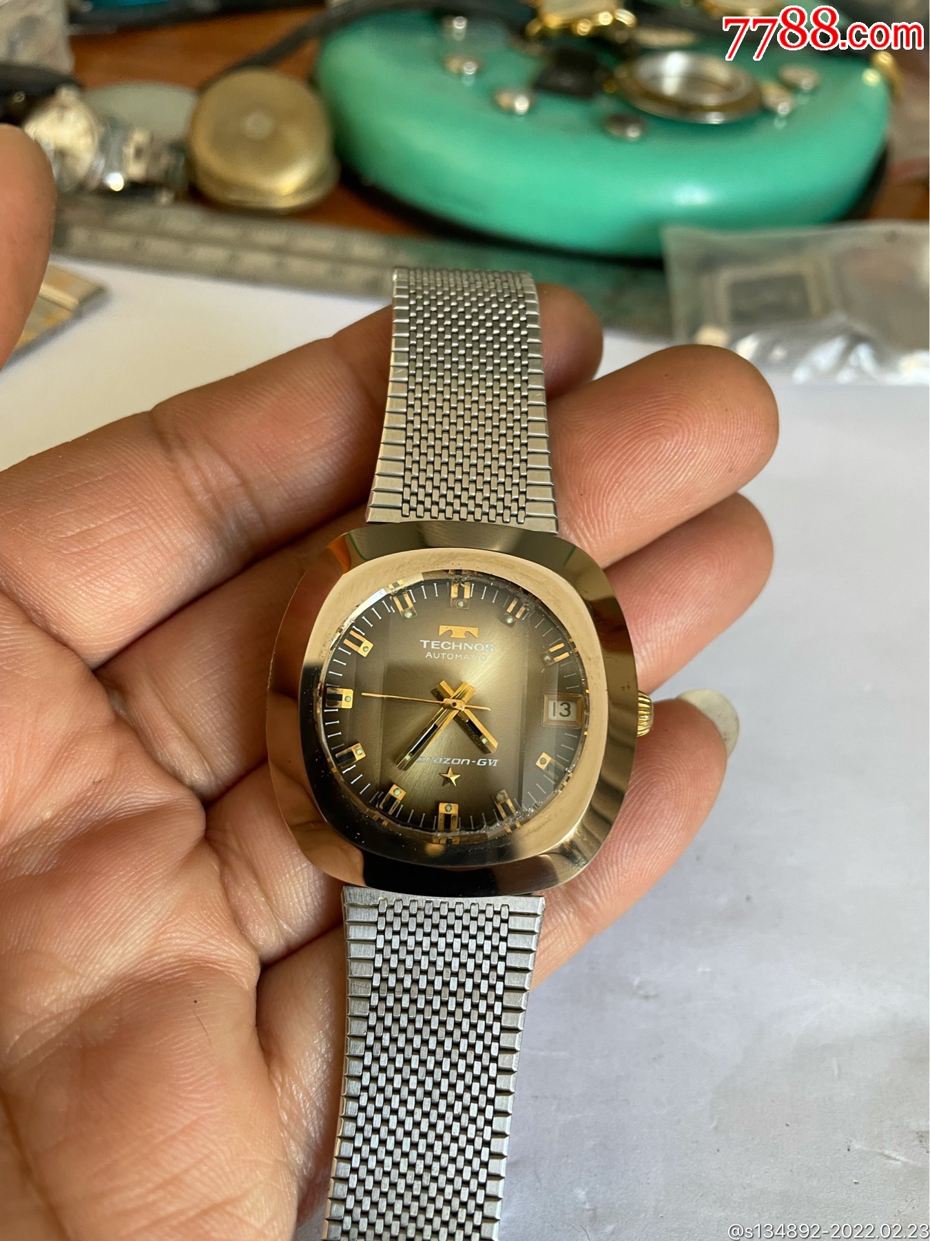 好品瑞士产天克诺2824全自动男机械表-手表/腕表-7788商城__七七八八