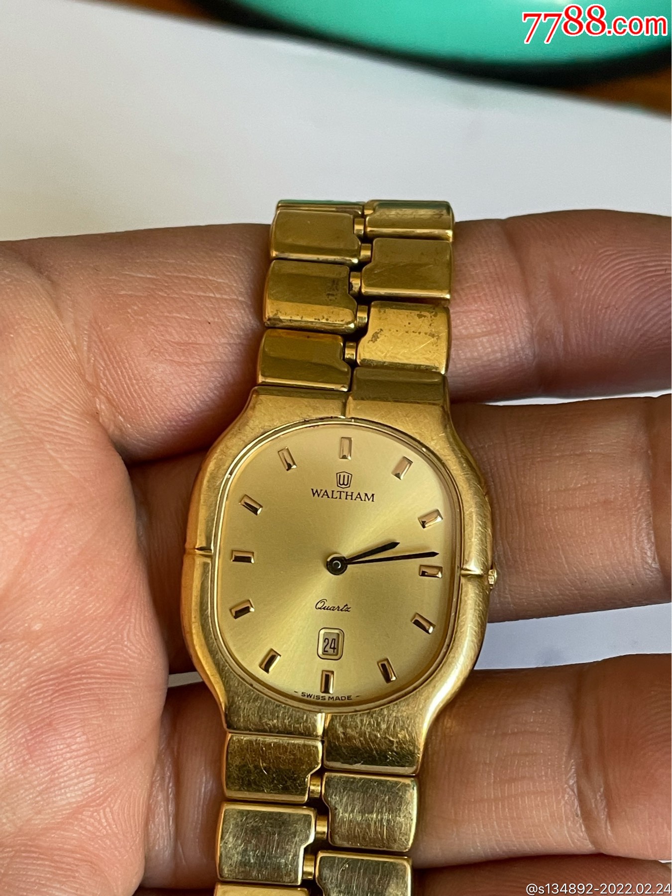 好品瑞士产华生男石英表