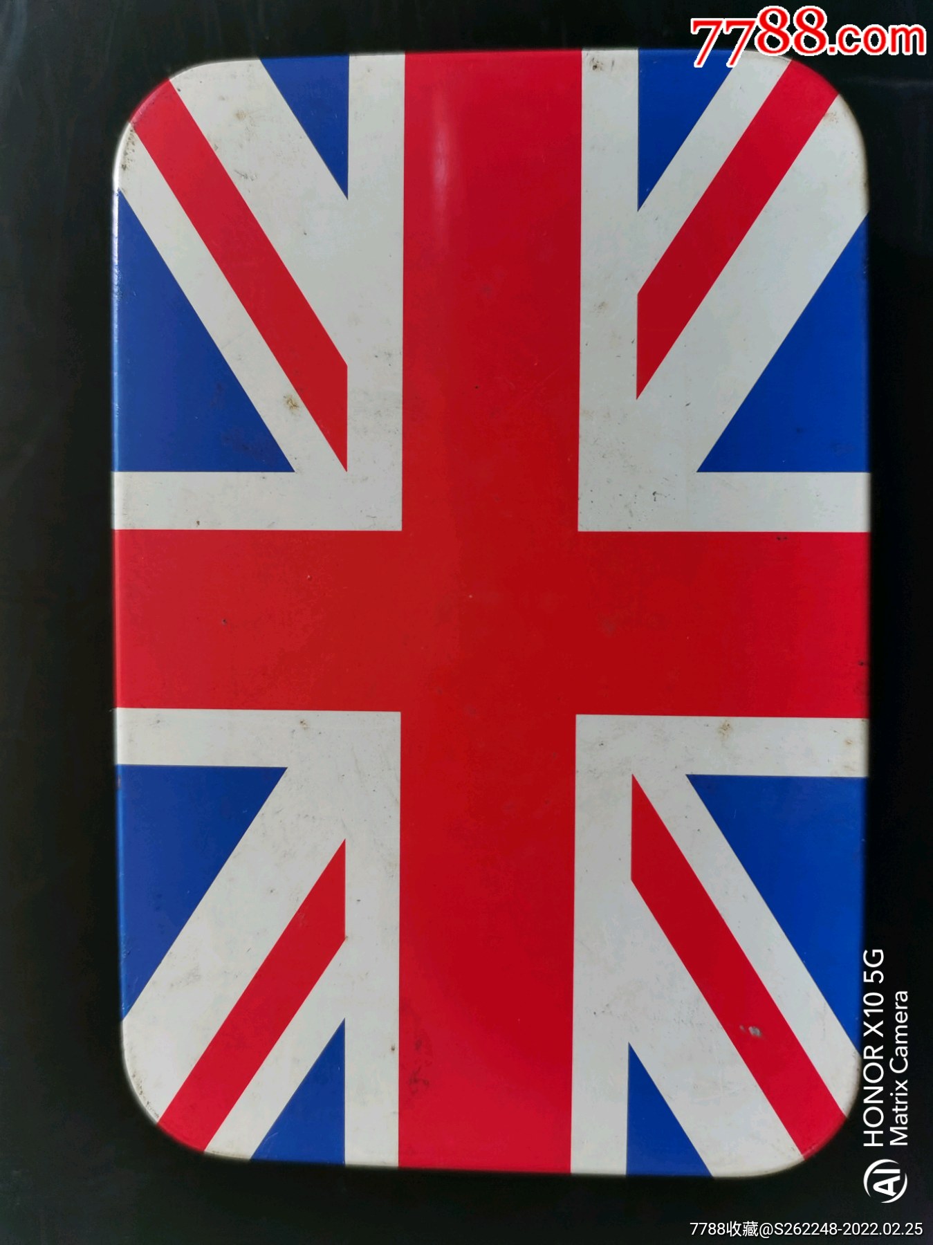 英国英国国旗铁盒装扑克牌