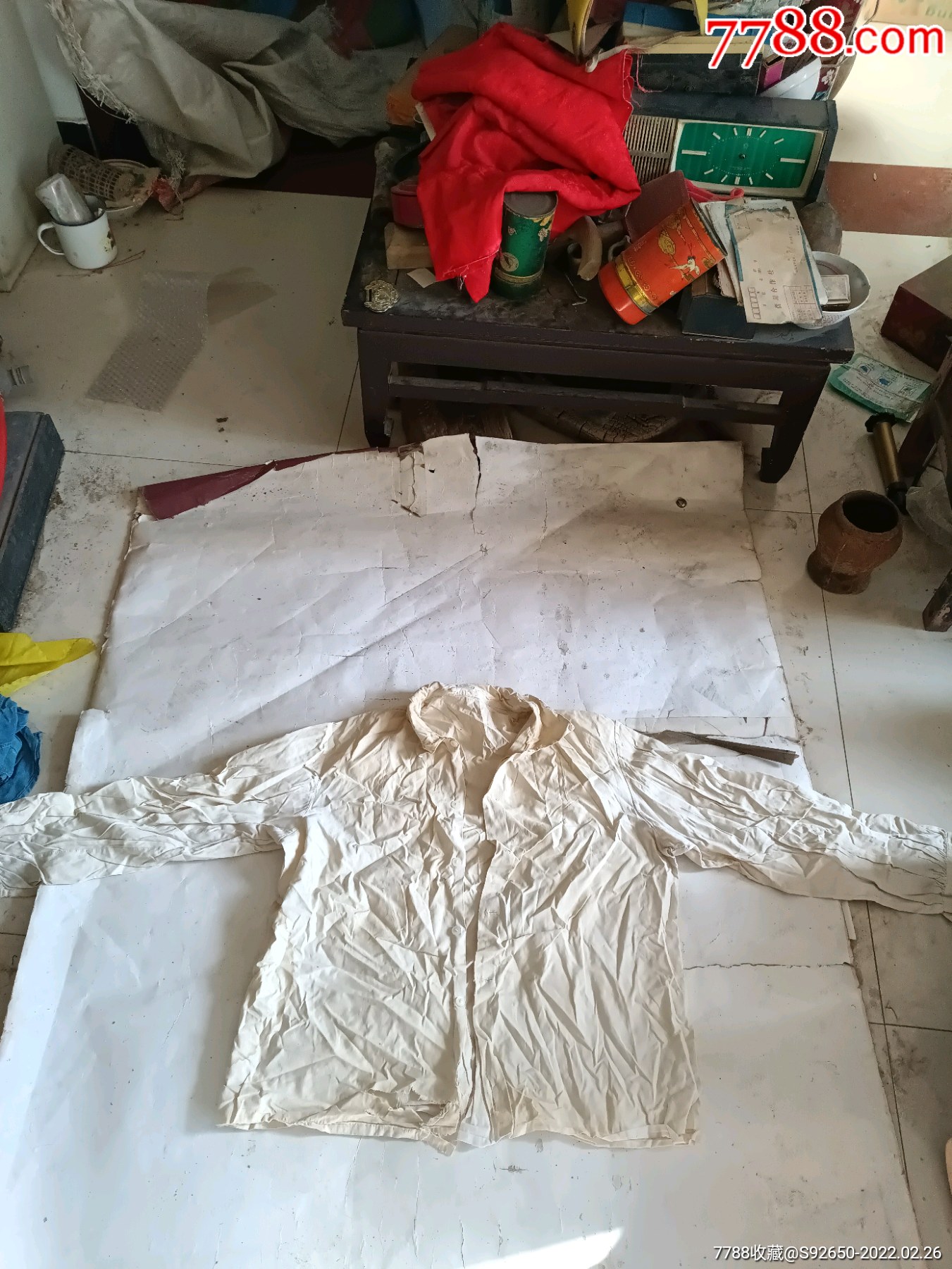老式红背心￥108品99怀旧老式灰白破损秋裤￥108品99怀旧老式灰白