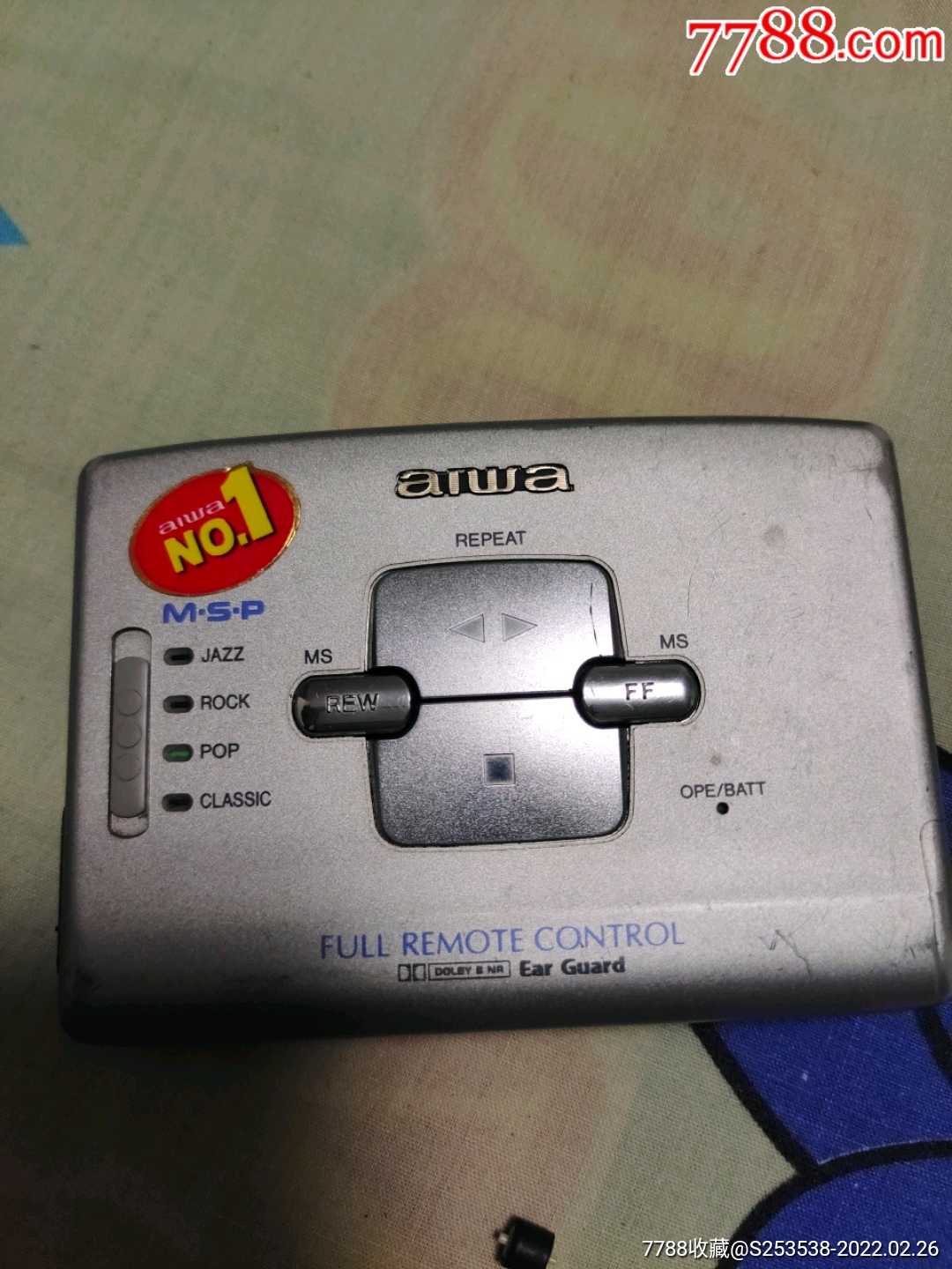 爱华磁带机随身听