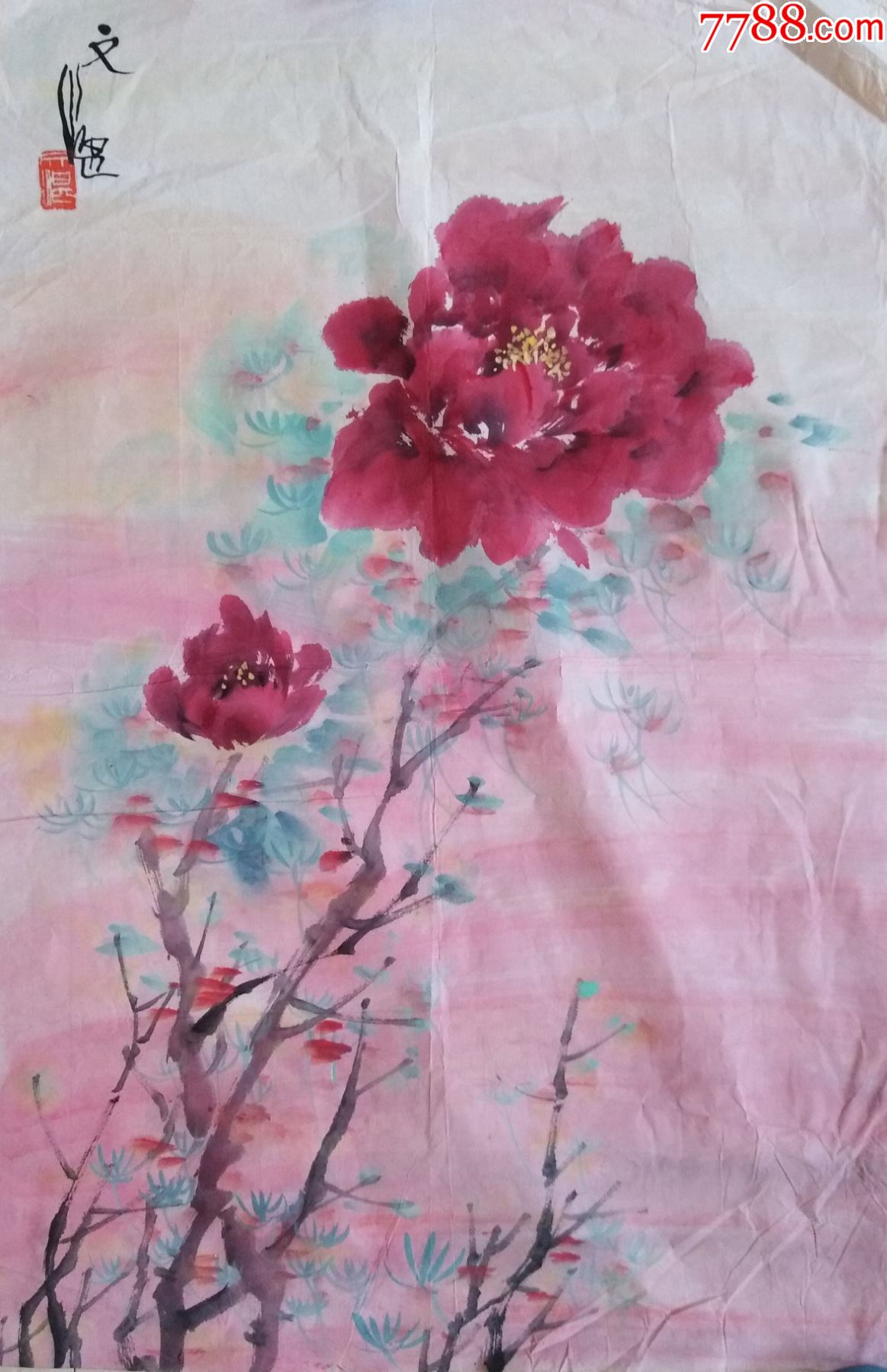 江文湛68x45玫瑰