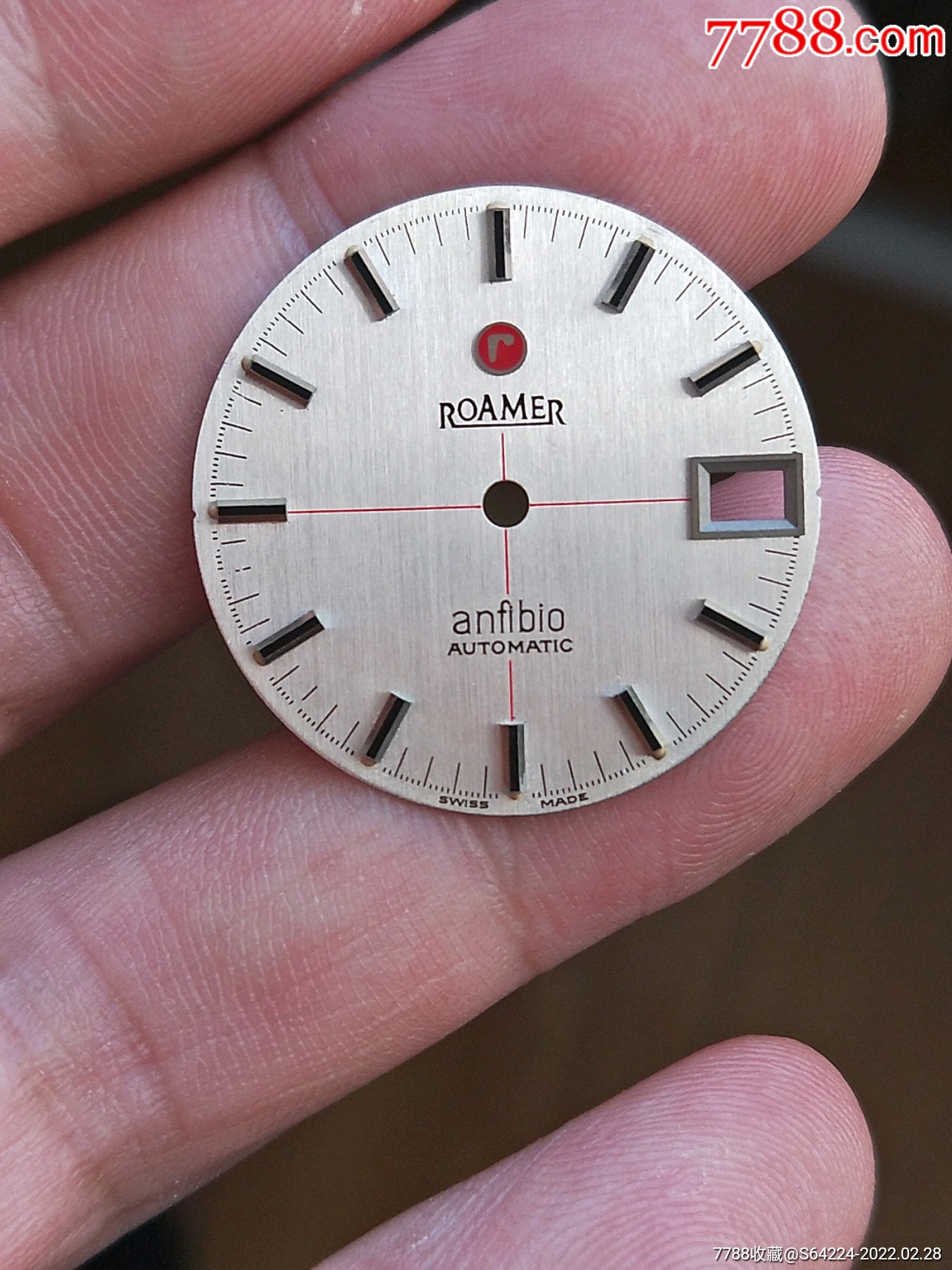 美品大罗马522表盘3针