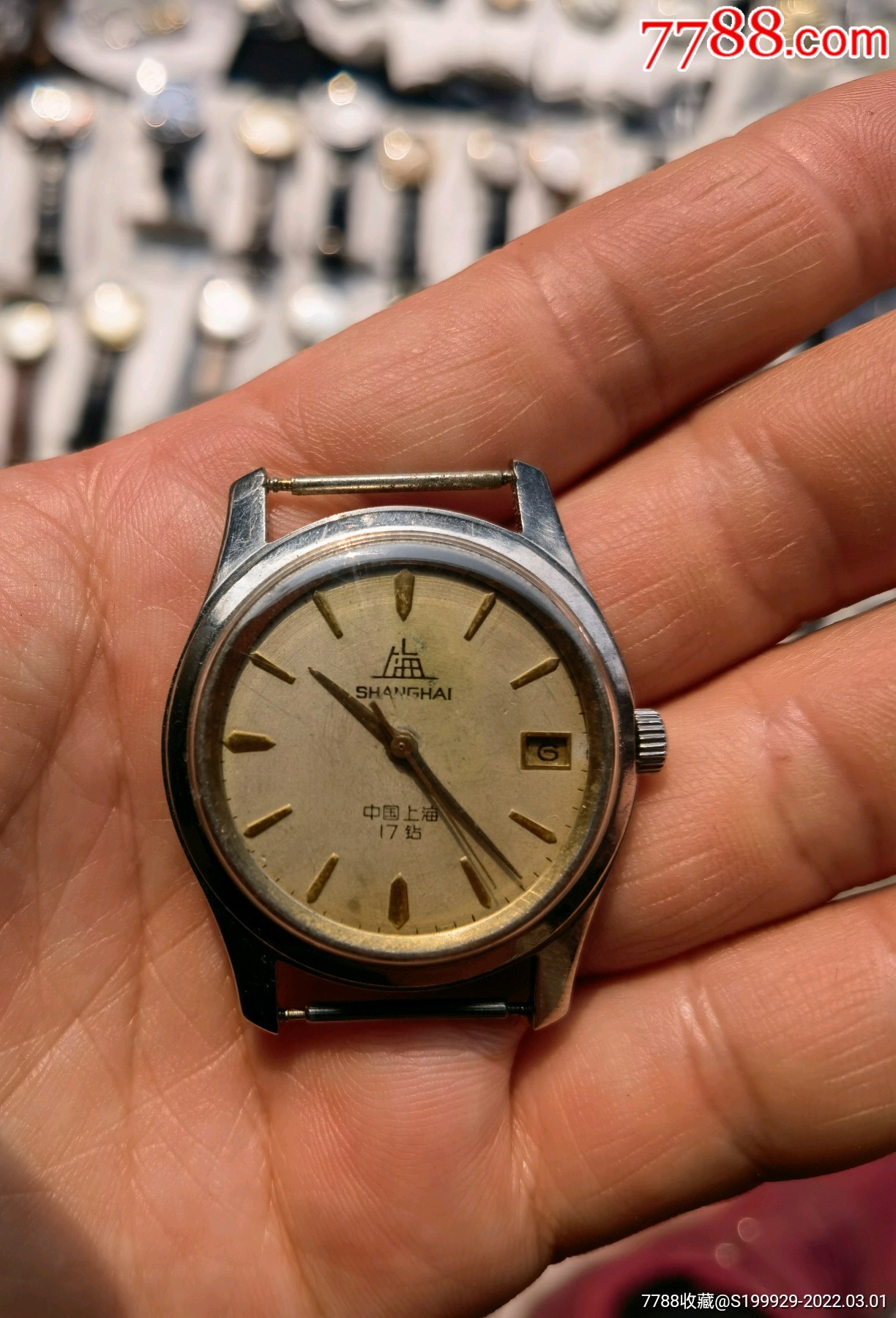 上海牌623手卷机械表拍卖-价格:25元-au29365033-手表/腕表 -加价