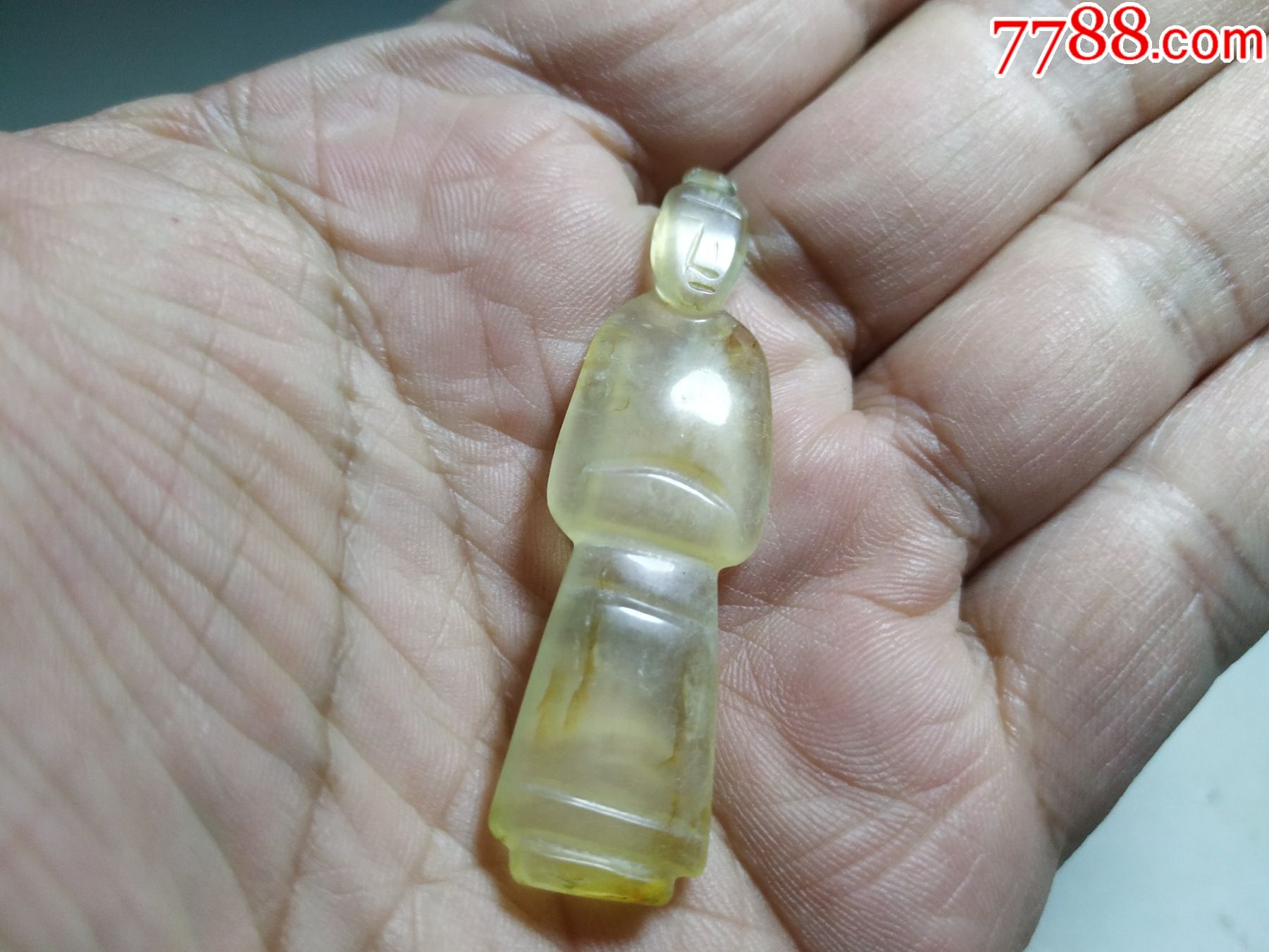高古老水晶人俑_三河居士【7788商城__七七八八商品交易平台(7788.com