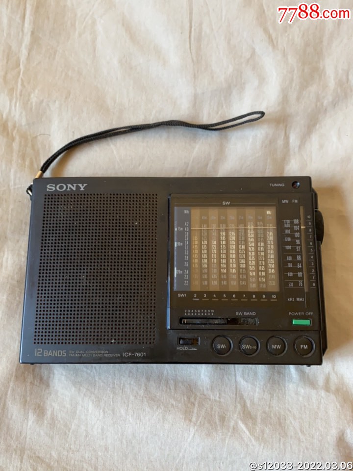 sonyicf7601日本-价格:180元-au29417803-收音机 -加价-7788收藏