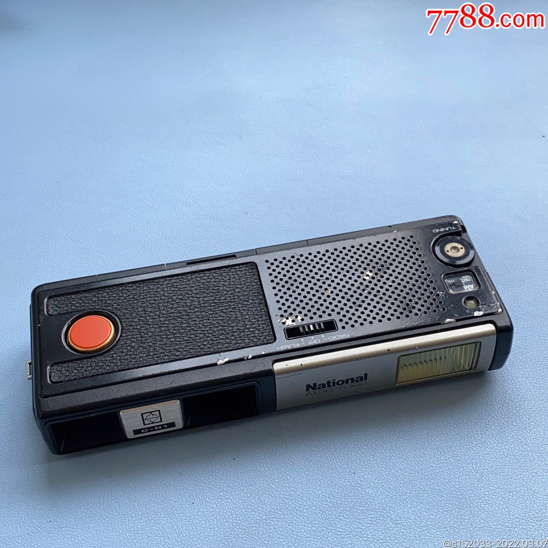 松下cr1收音机和相机一体胶片胶卷相机松下电器创业60周年纪念