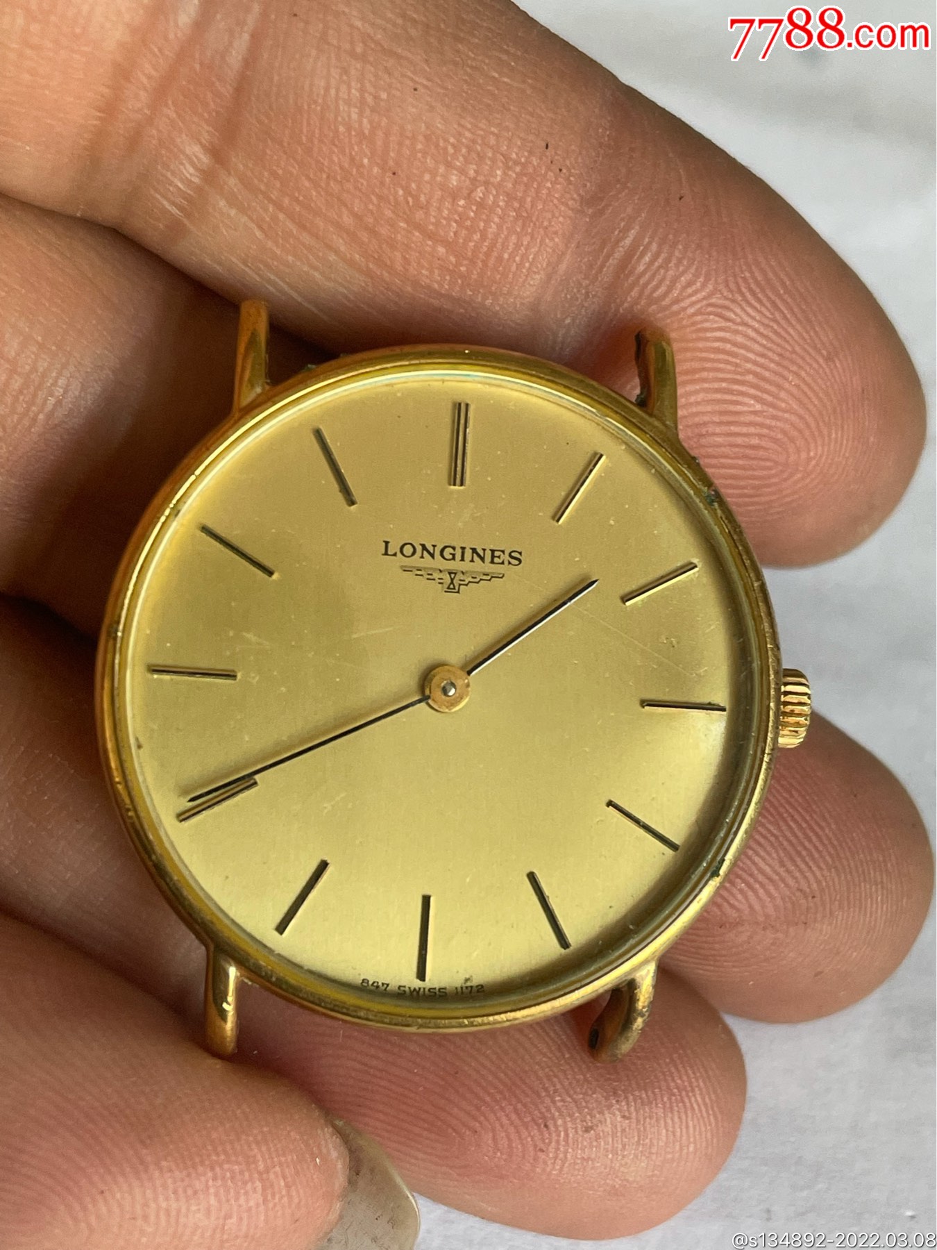 好品瑞士产浪琴男机械表