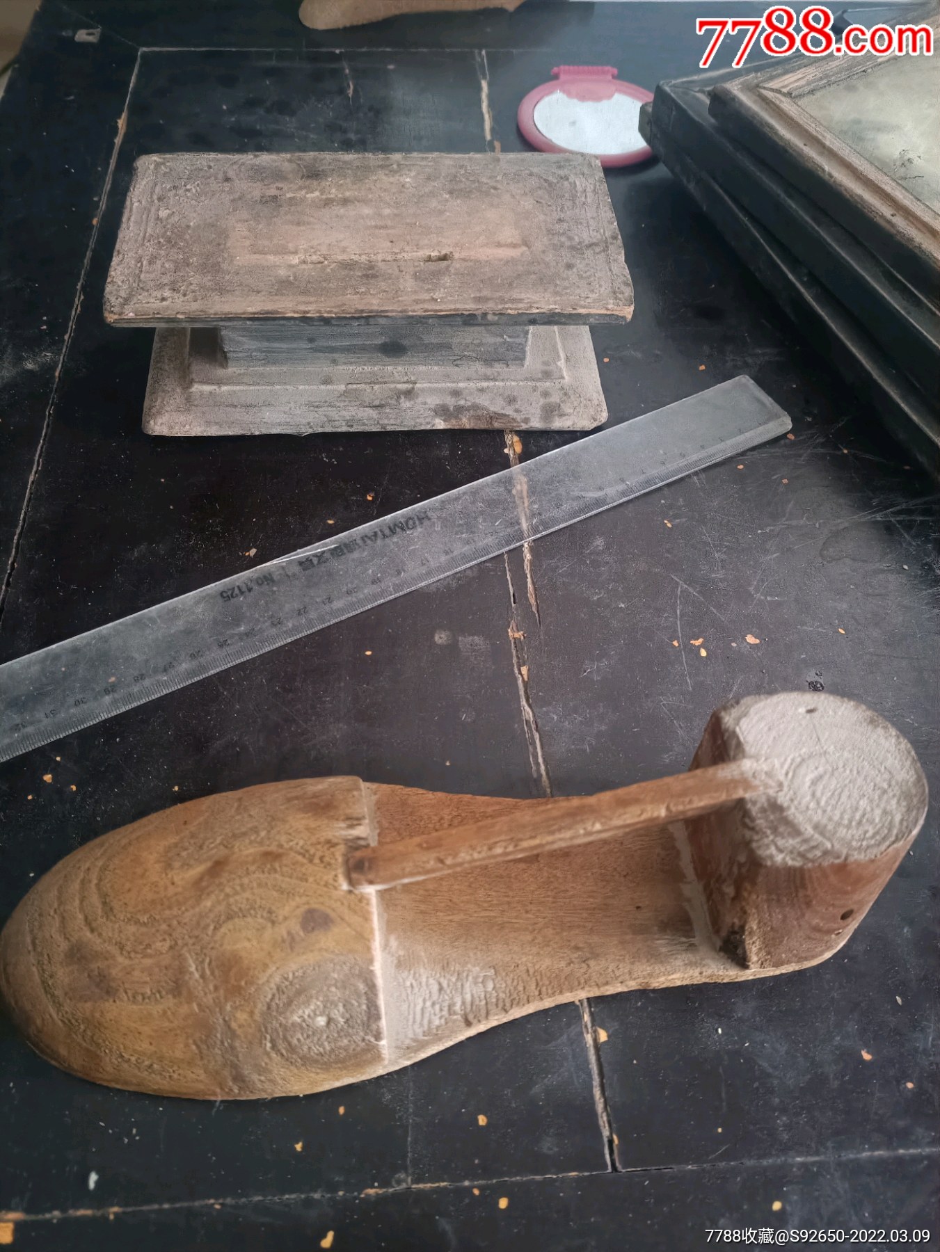 怀旧老式木袜板