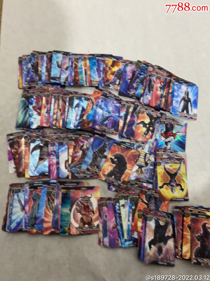 宇宙英雄奥特曼系列卡(260张有重复)_动漫卡片_图片收藏_回收价格