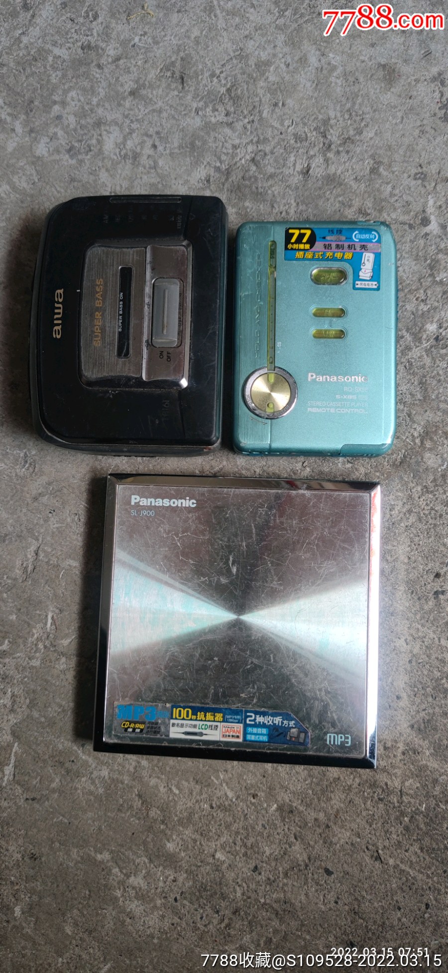 爱华松下磁带机cd机