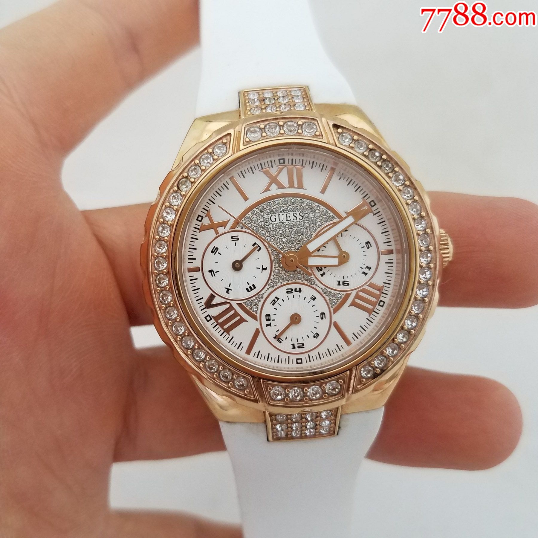 guess电子表【走时正常,日历好使】_手表/腕表_侨乡二手表行【7788