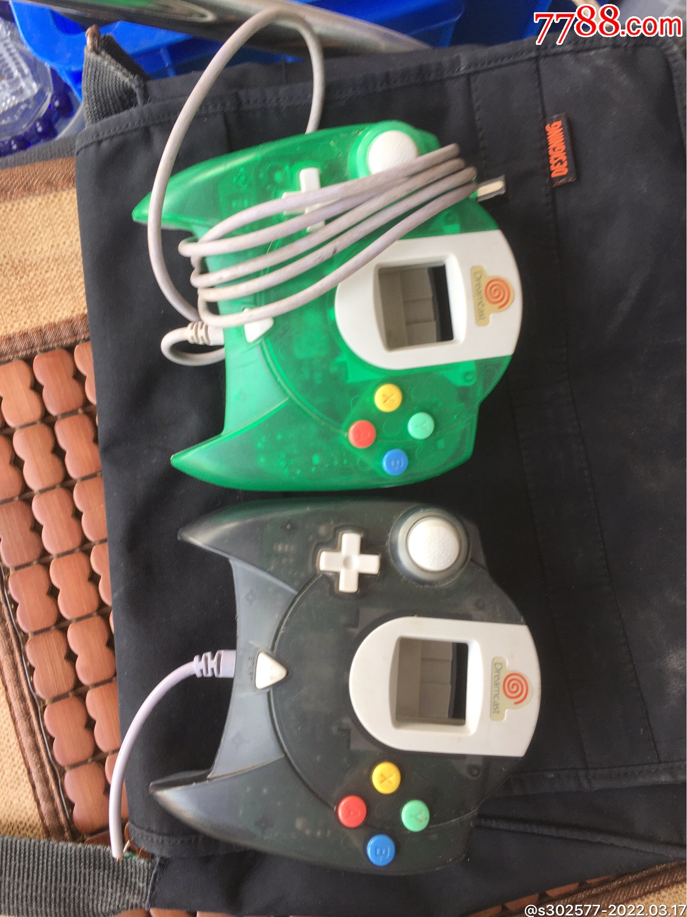 世嘉dc游戏机手柄x2国产