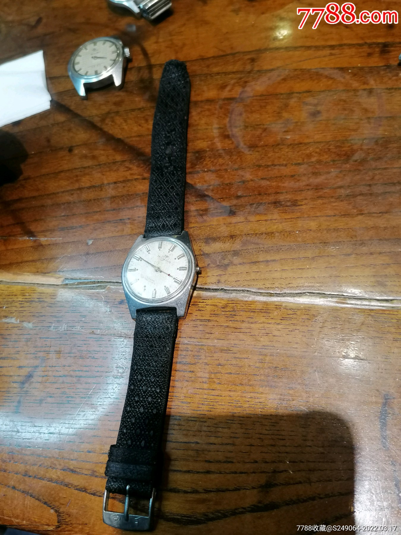 早期熊猫风雷手表外把头掉不走如图包真