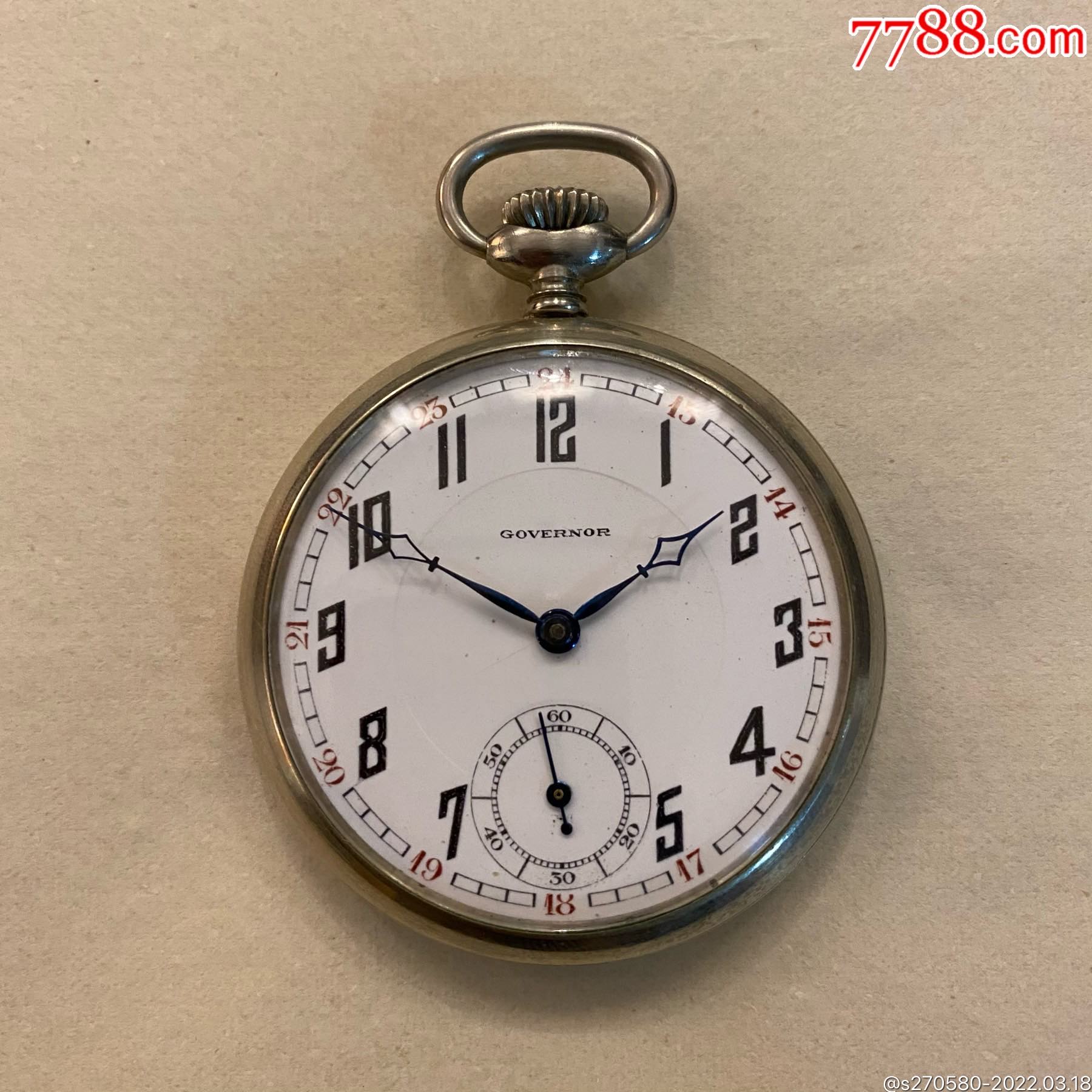 民国机械怀表正常运转