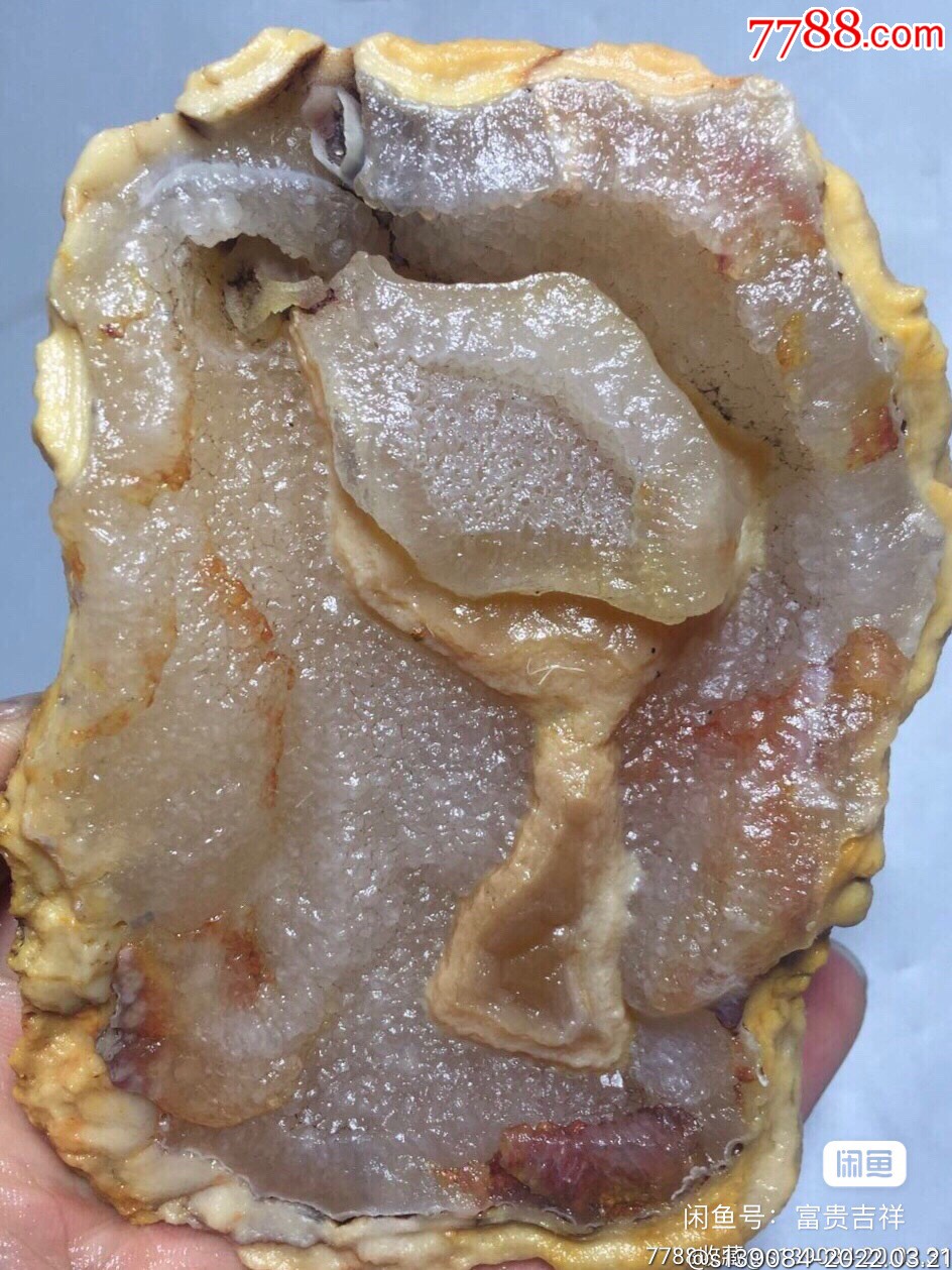 阿拉善玛瑙原石摆件,石包玉,包真_其他玉石/玉器_第2张_7788书籍