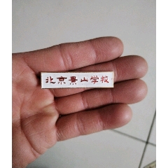  strong>北京景山学校 /strong>_校徽/毕业章_校徽/校牌_中学_铝/铝