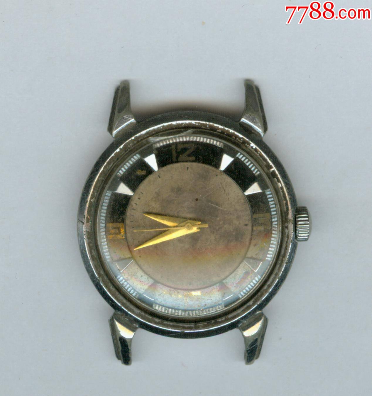 老古董男表少见表代数字36912