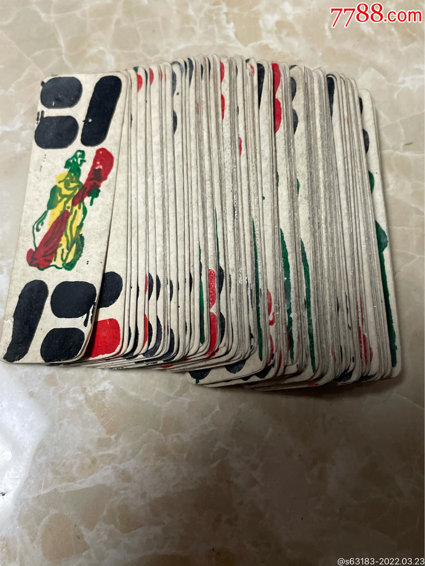 老物百货商店之七八十年代老纸牌