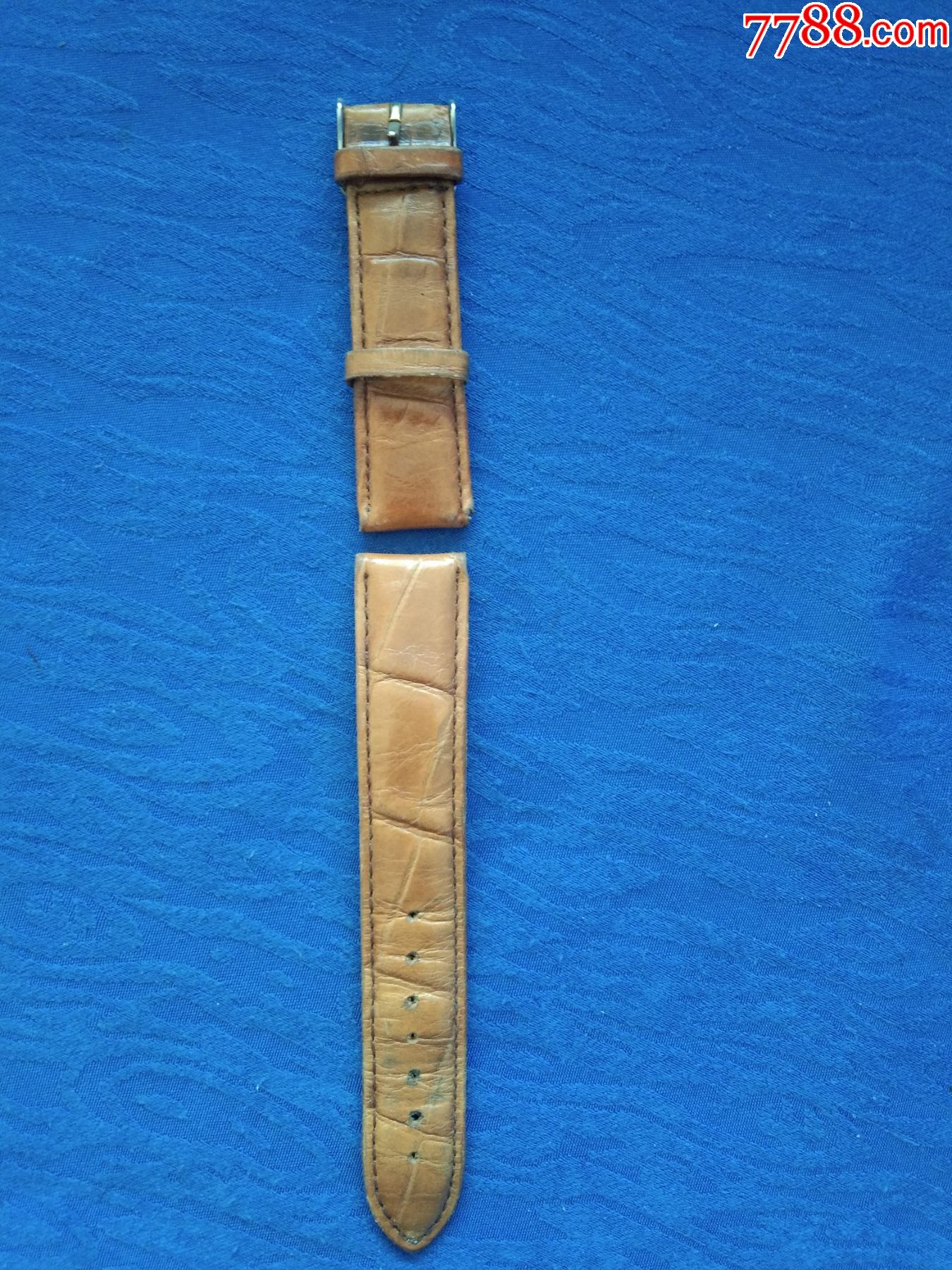 genuineleather真皮手表带高档奢侈品老物件收藏怀旧影视道具家庭陈设