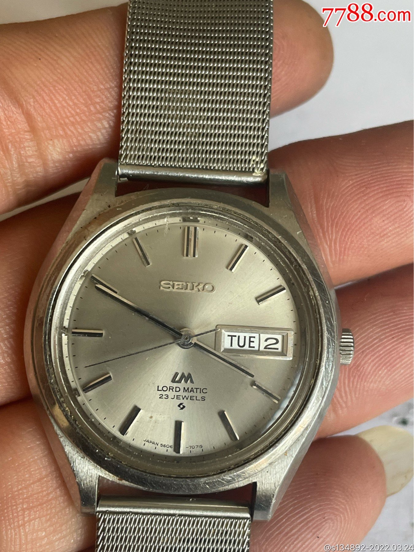 好品日产精工lm5606全自动男机械表