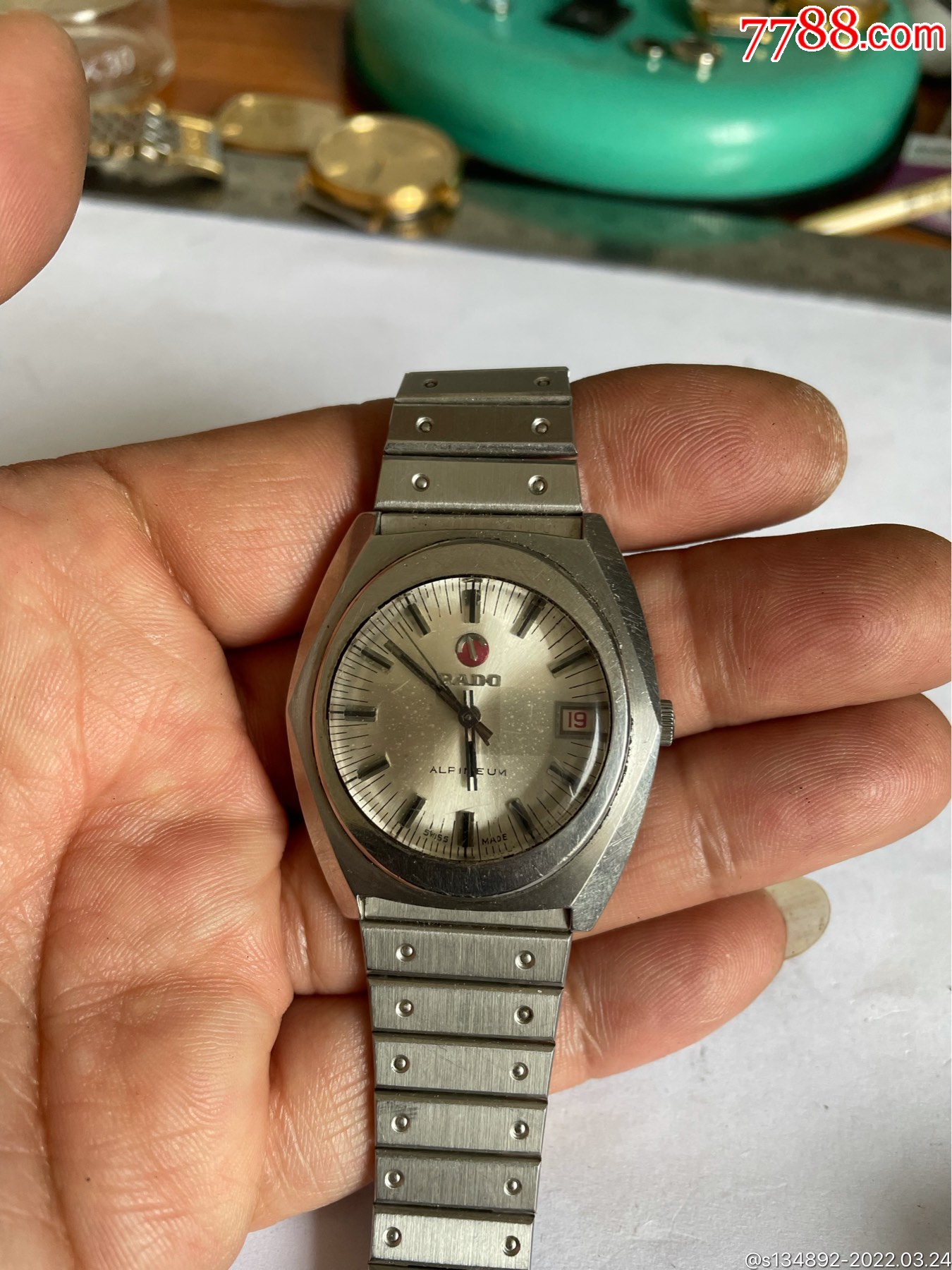 瑞士产雷达2824全自动男机械表