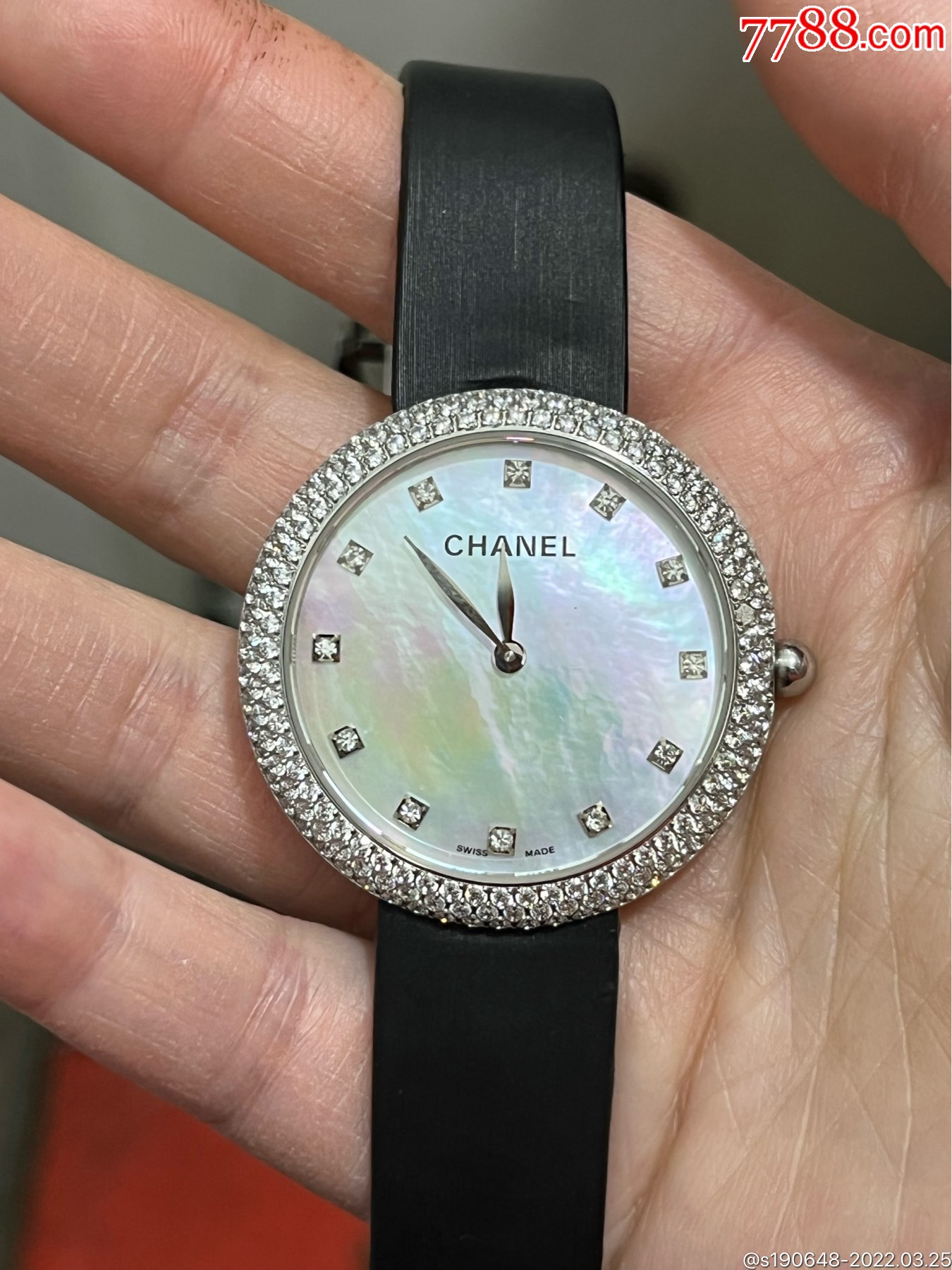 国产包钻石英手表