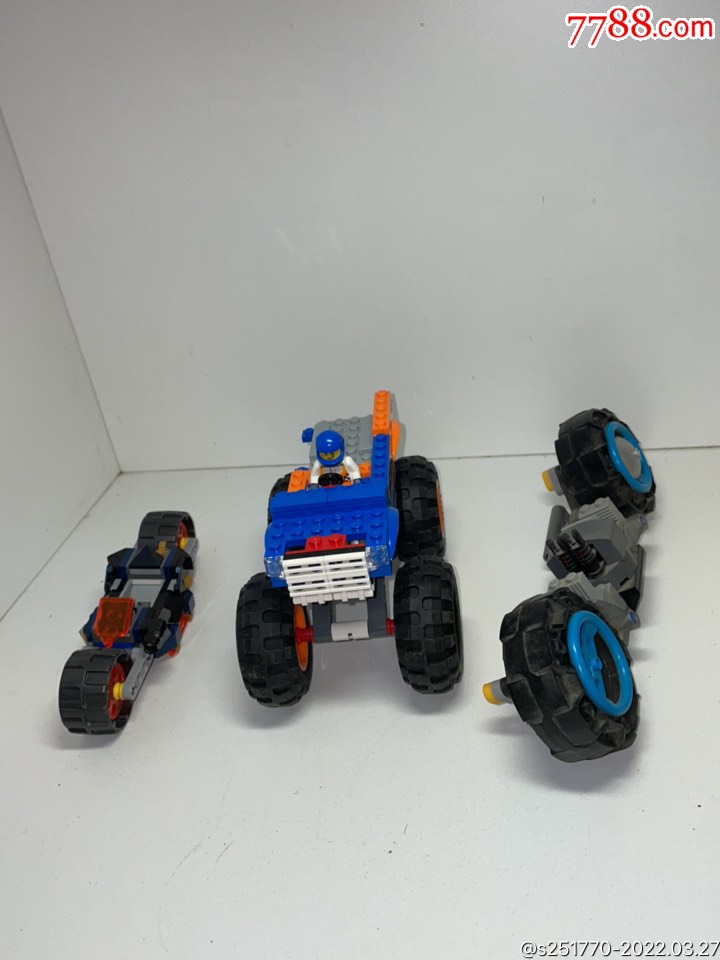 乐高拼装积木小汽车