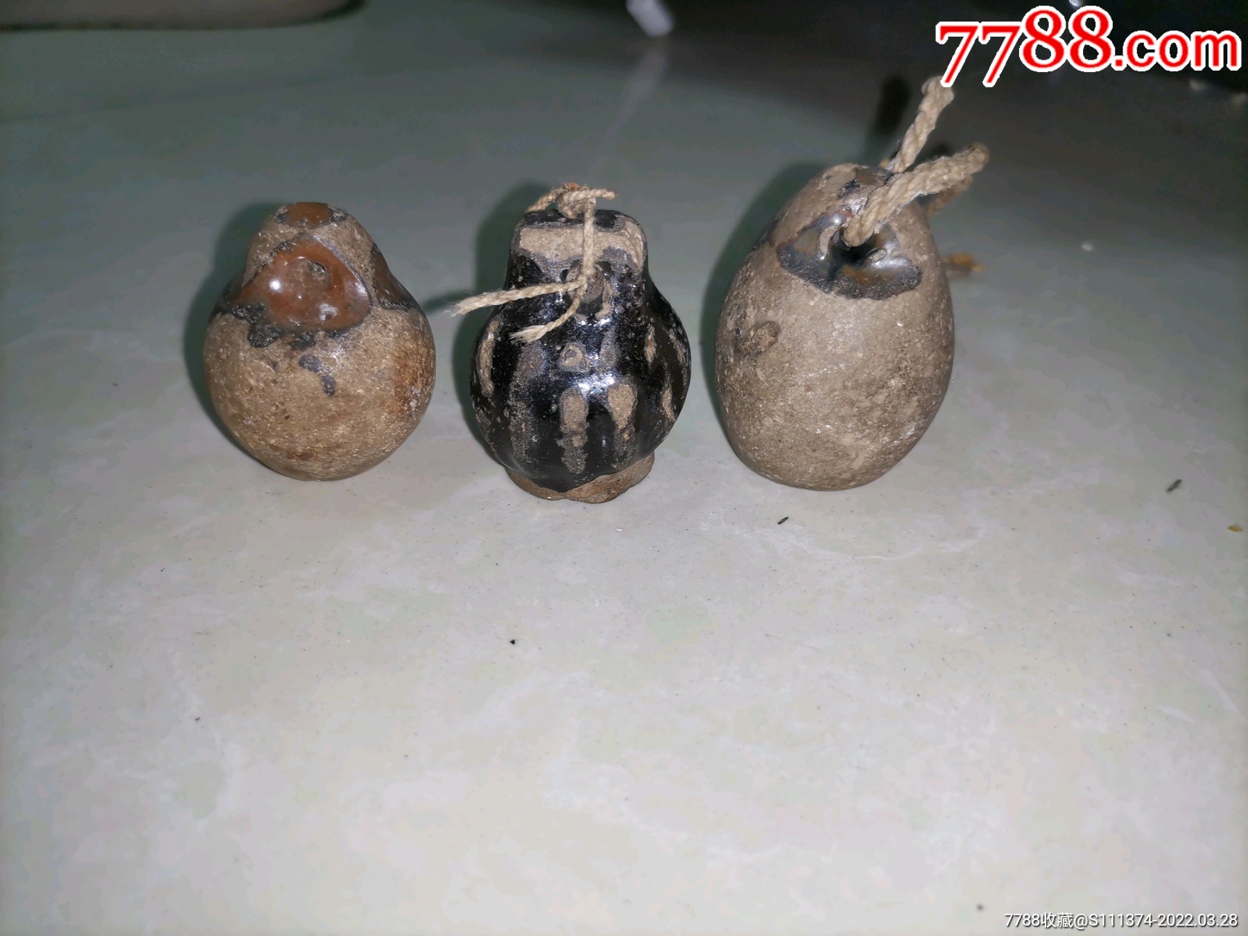 清代瓷秤砣_价格200元【下乡所遇】_第1张