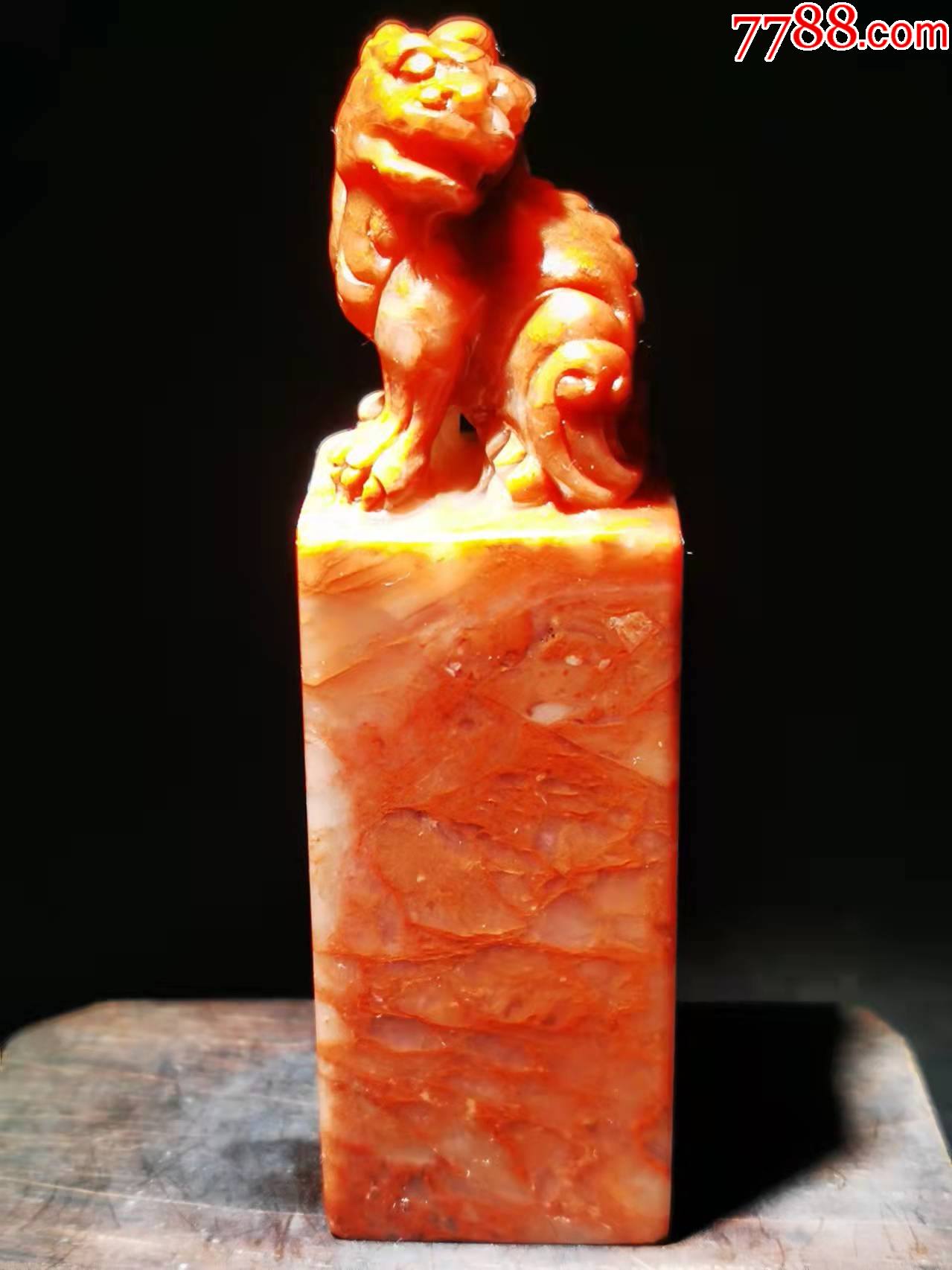 绝佳老挝桃花水洞古兽正章