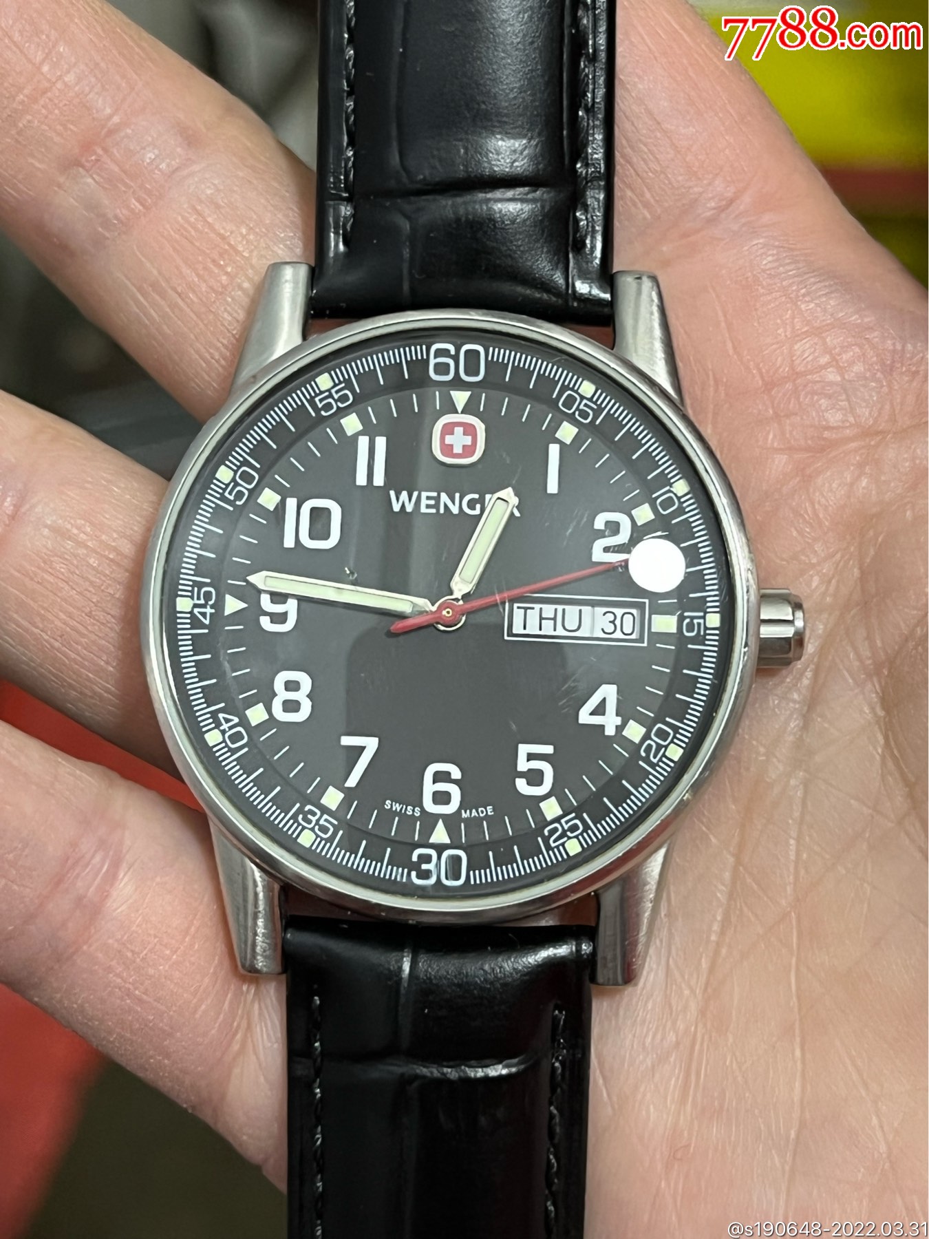 瑞士wenger威格石英军表_手表/腕表_图片价格_收藏鉴定_7788古币收藏