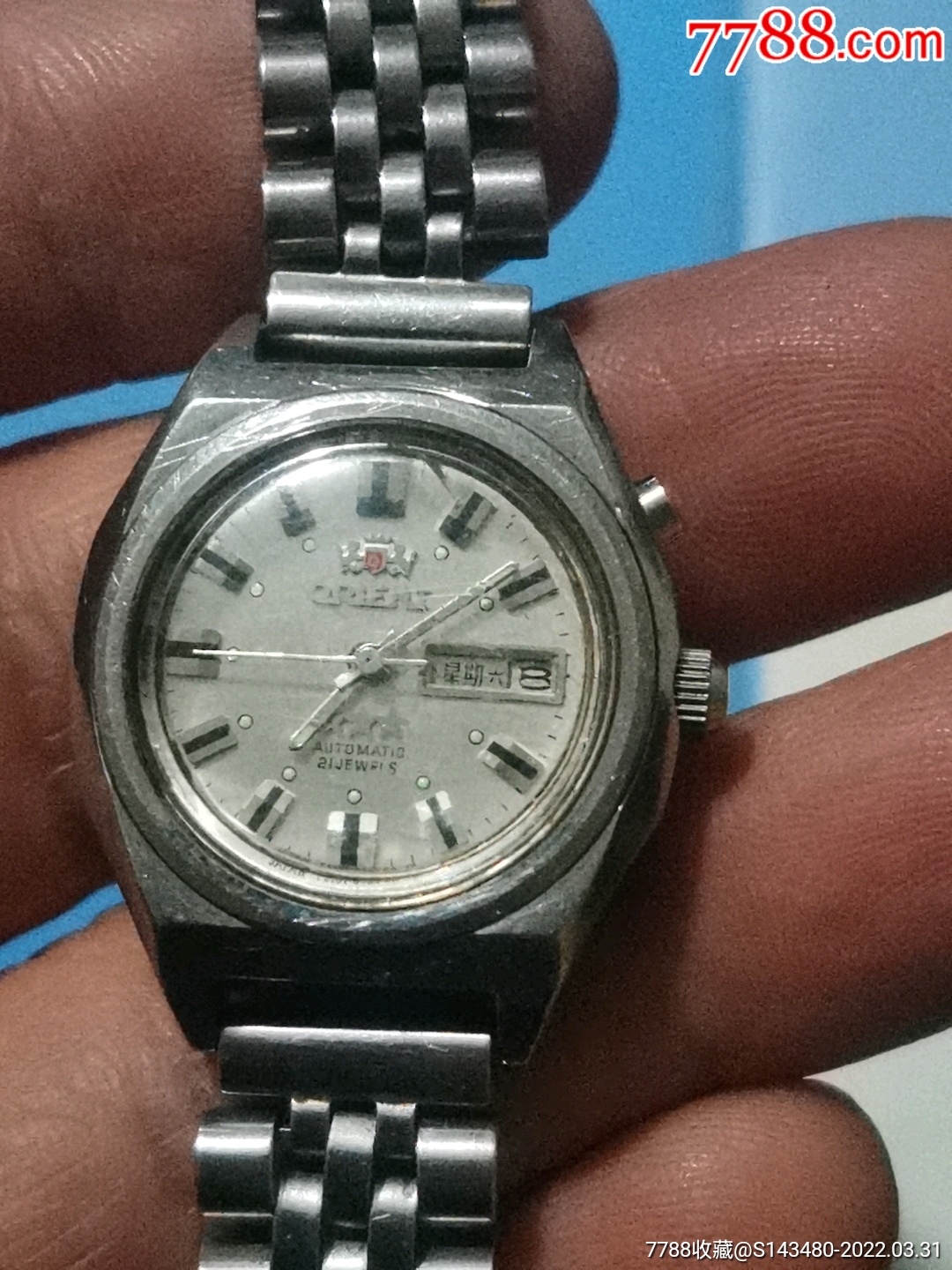 双狮女款自动手表